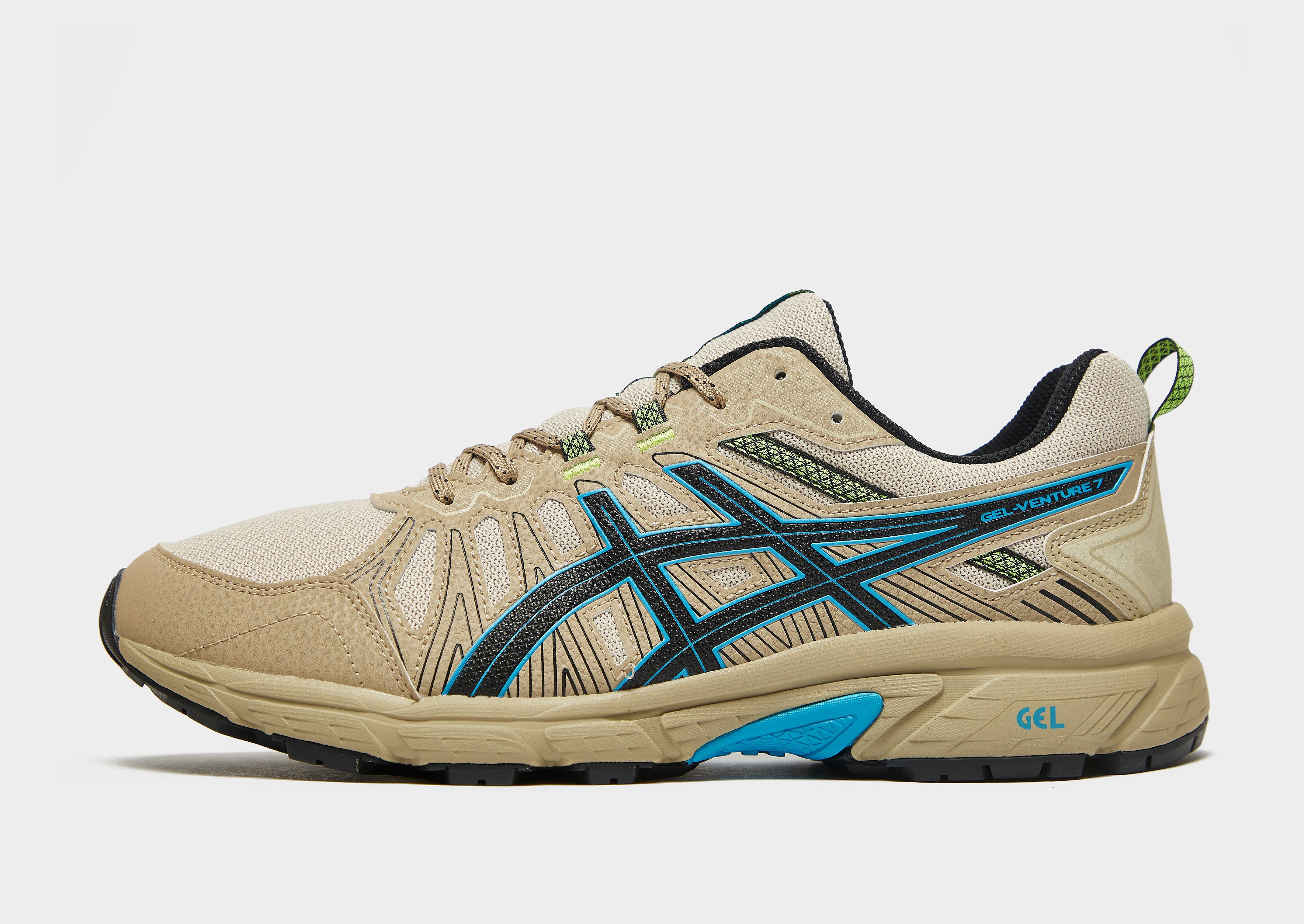 Asics gel-venture 7 - mens, beige, asics