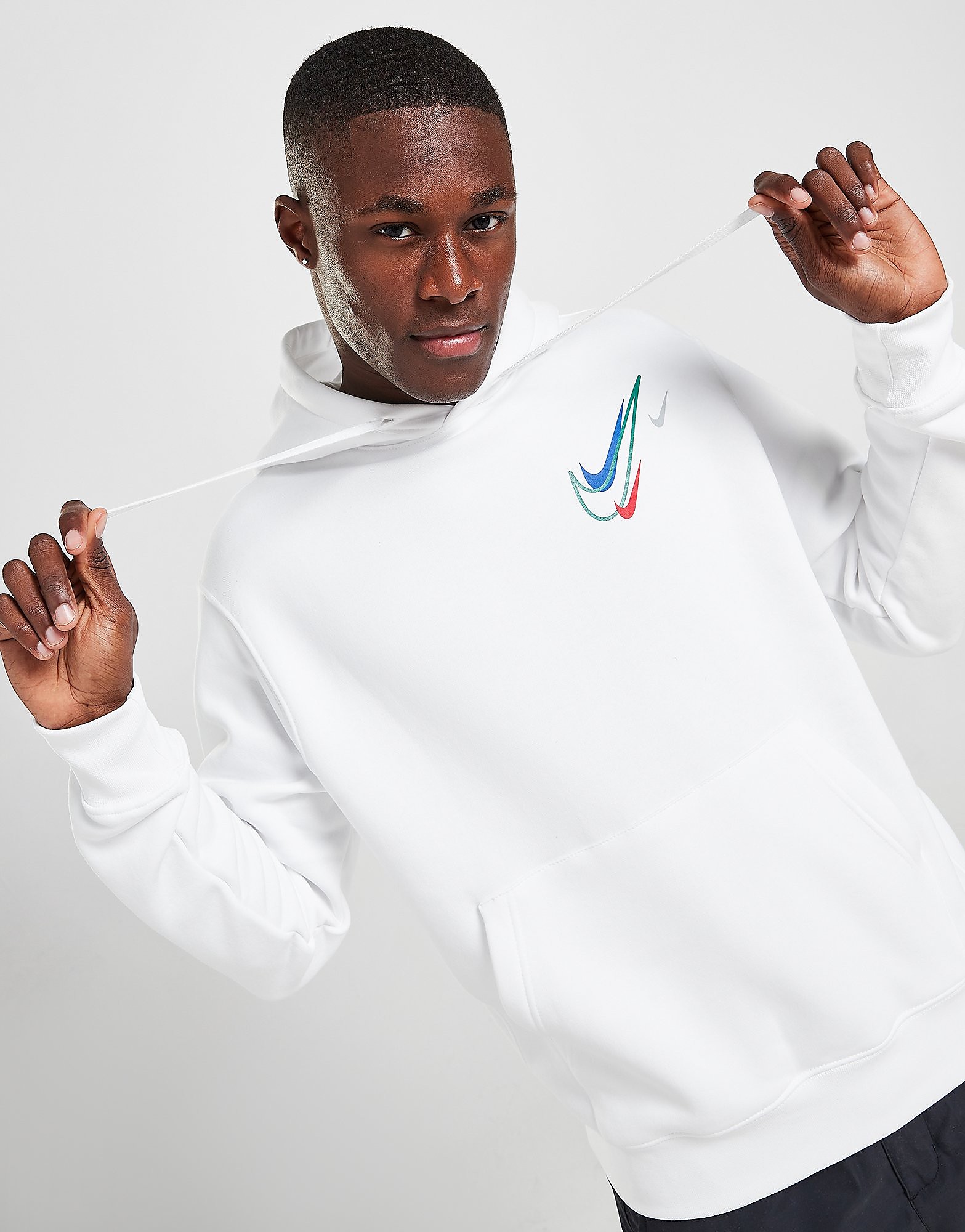 

Nike Court Hoodie - White - Mens, White