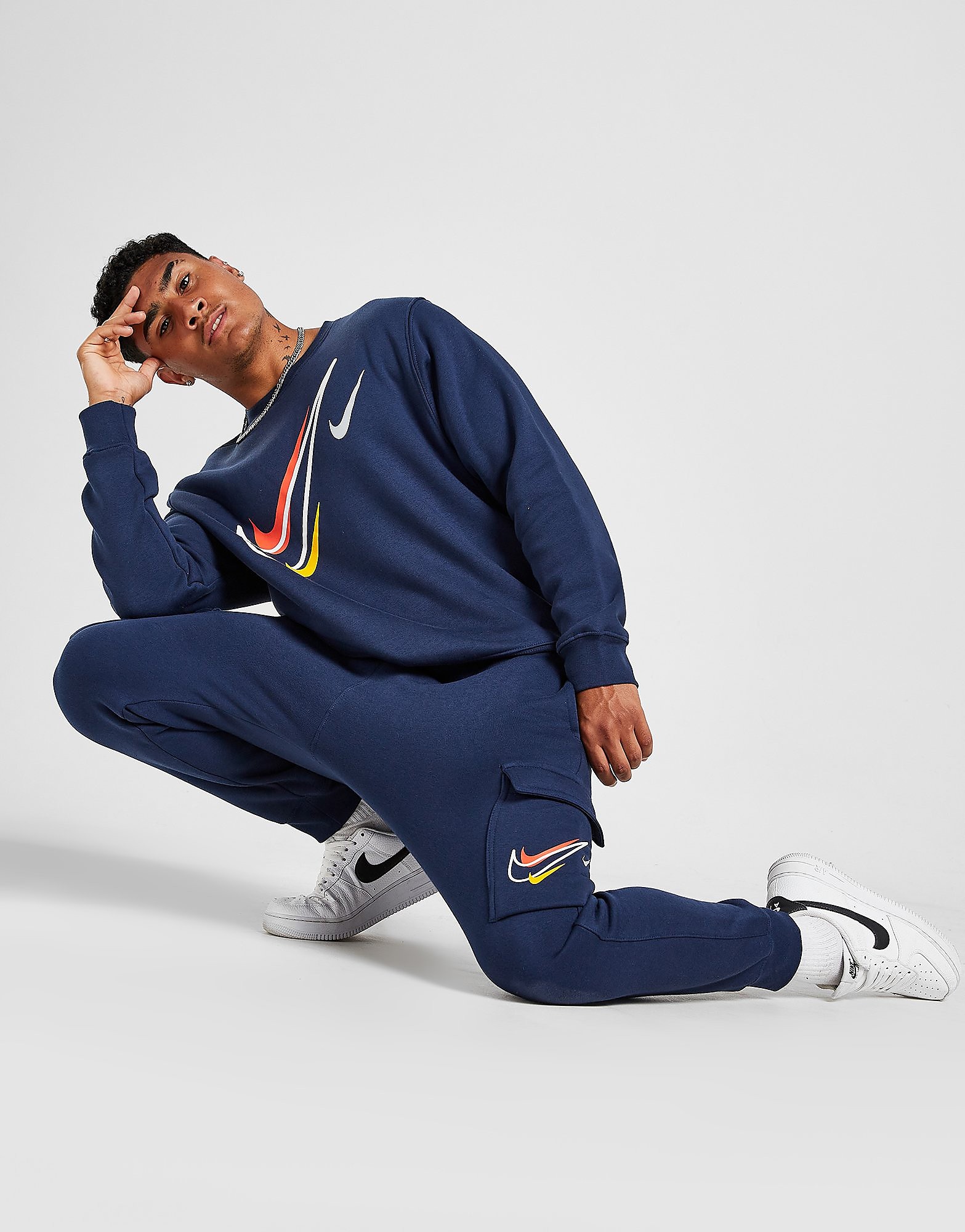 

Nike Court Cargo Joggers - Navy - Mens, Navy