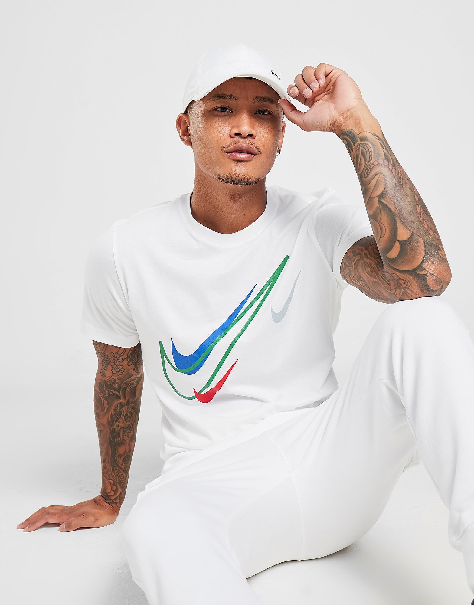 

Nike Court T-Shirt - White - Mens, White
