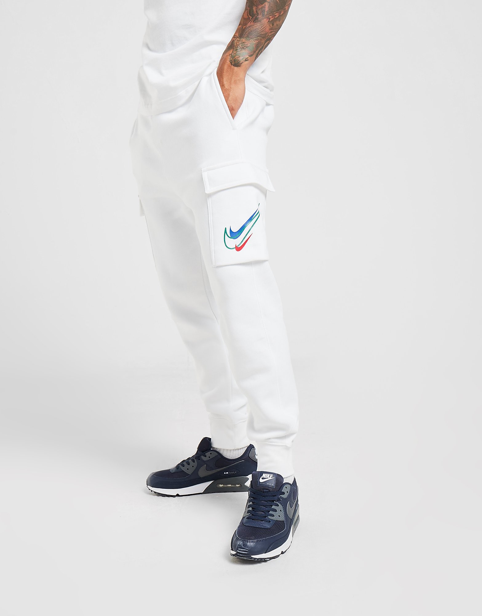 

Nike Court Cargo Joggers - White - Mens, White