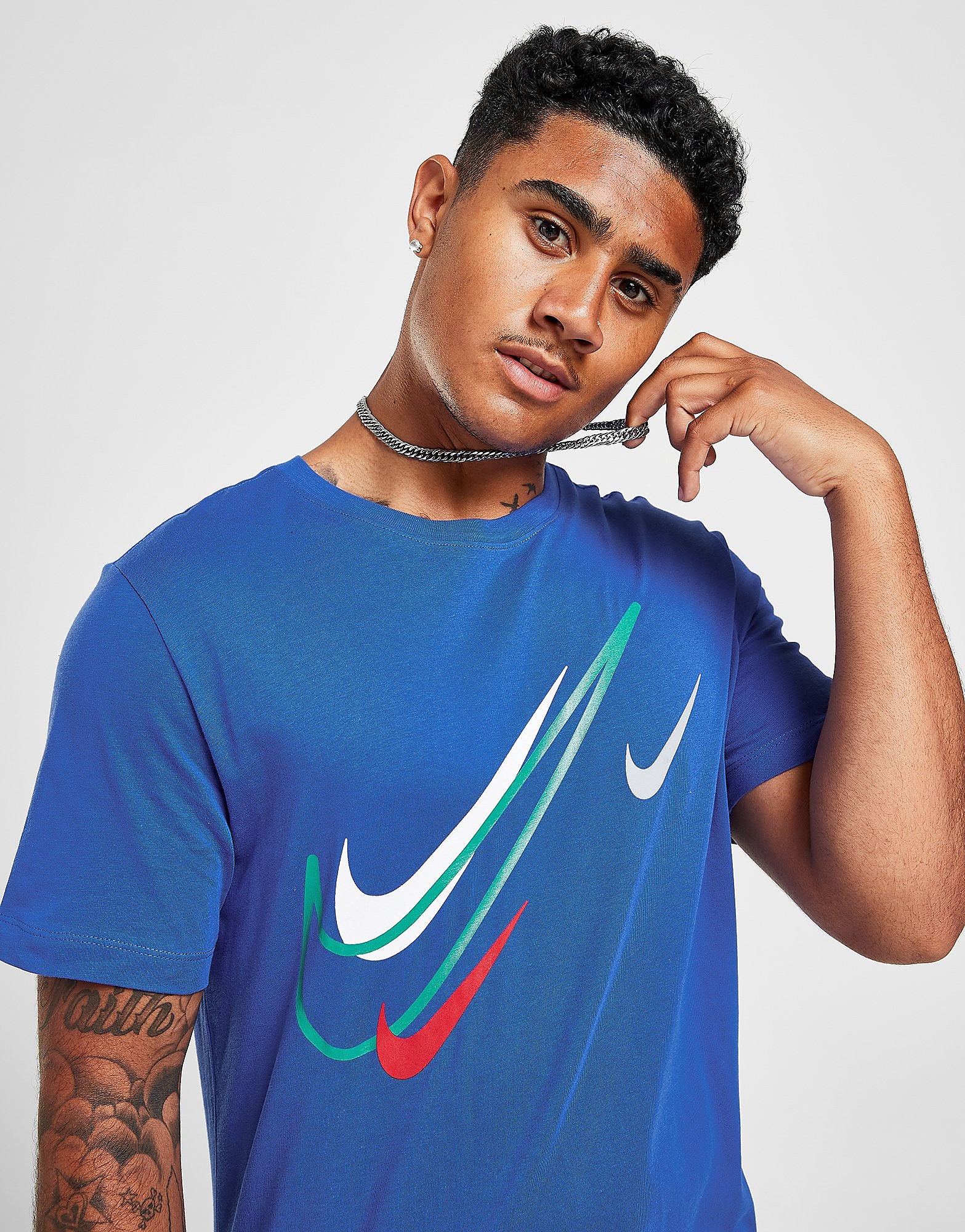 

Nike Court T-Shirt - Royal Blue - Mens, Royal Blue