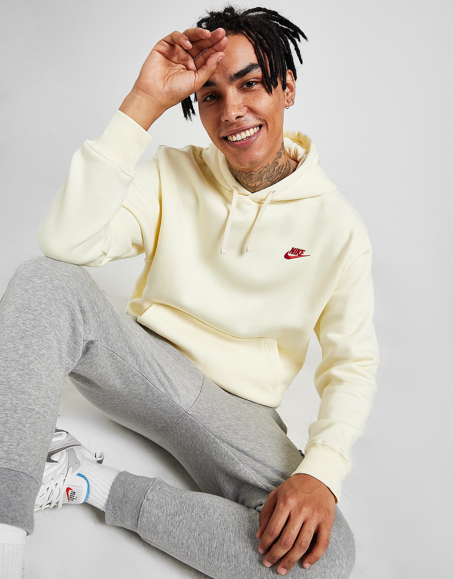

Nike Foundation Hoodie - Coconut Milk - Mens, Coconut Milk