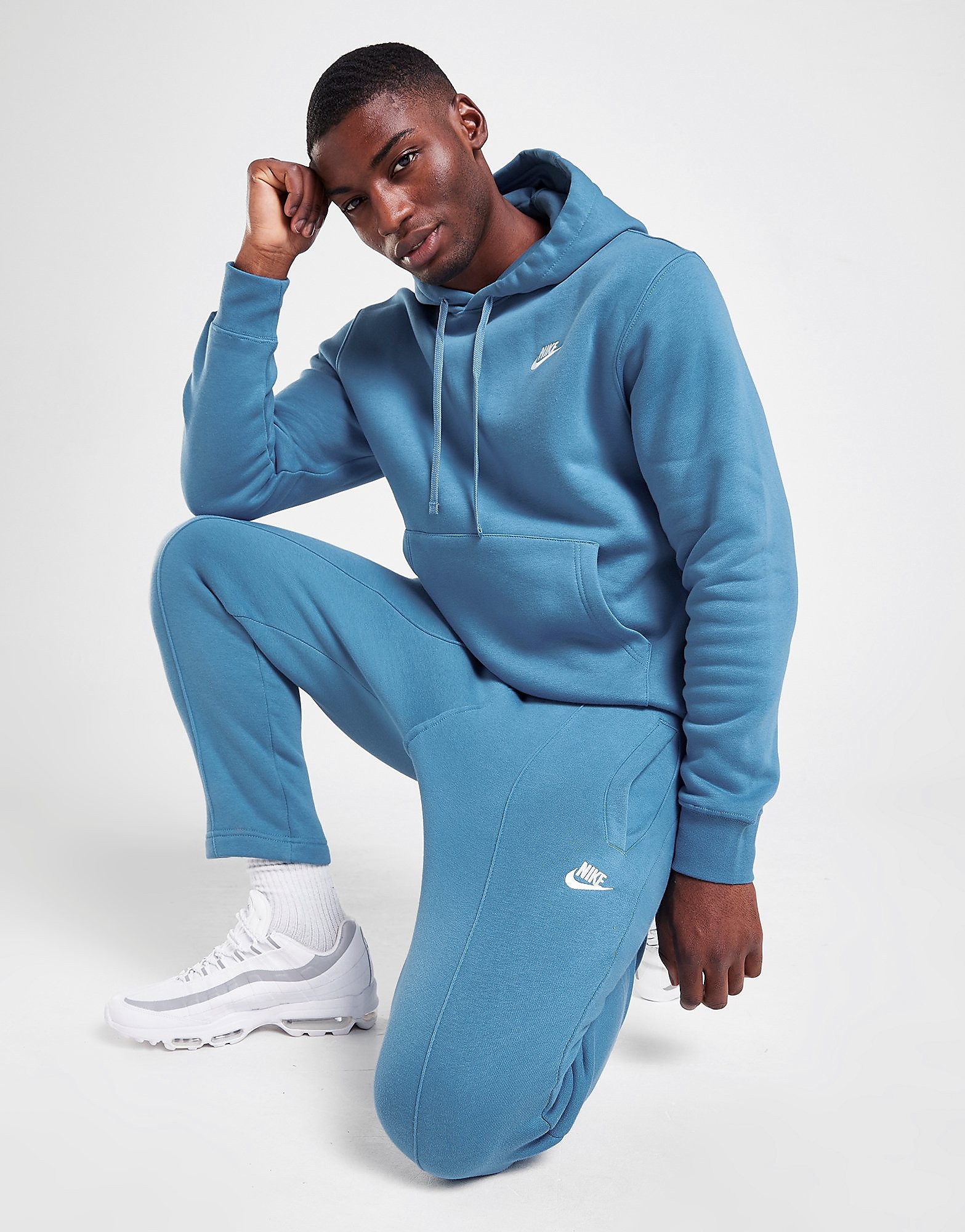 Nike Foundation Pintuck Joggers - Dutch Blue - Mens, Dutch Blue