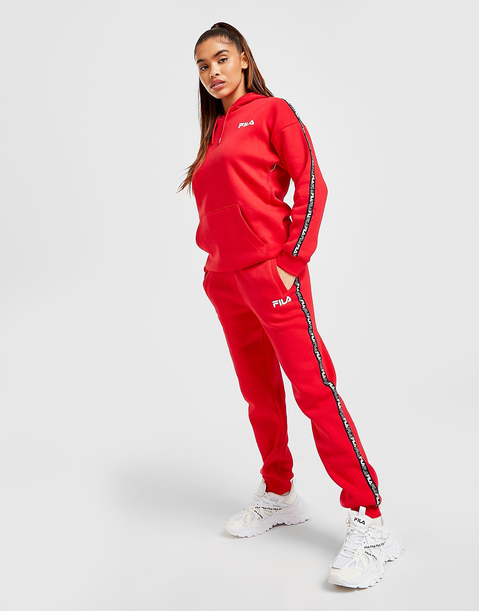 

Fila Tape Joggers - Only at JD - Red - Womens, Red