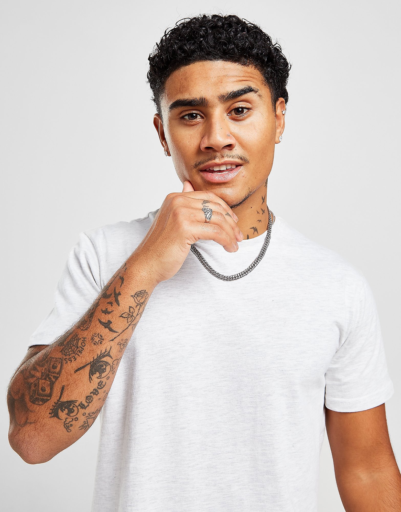 

Sustainable McKenzie Essential Essential T-Shirt - Only at JD - Grey - Mens, Grey
