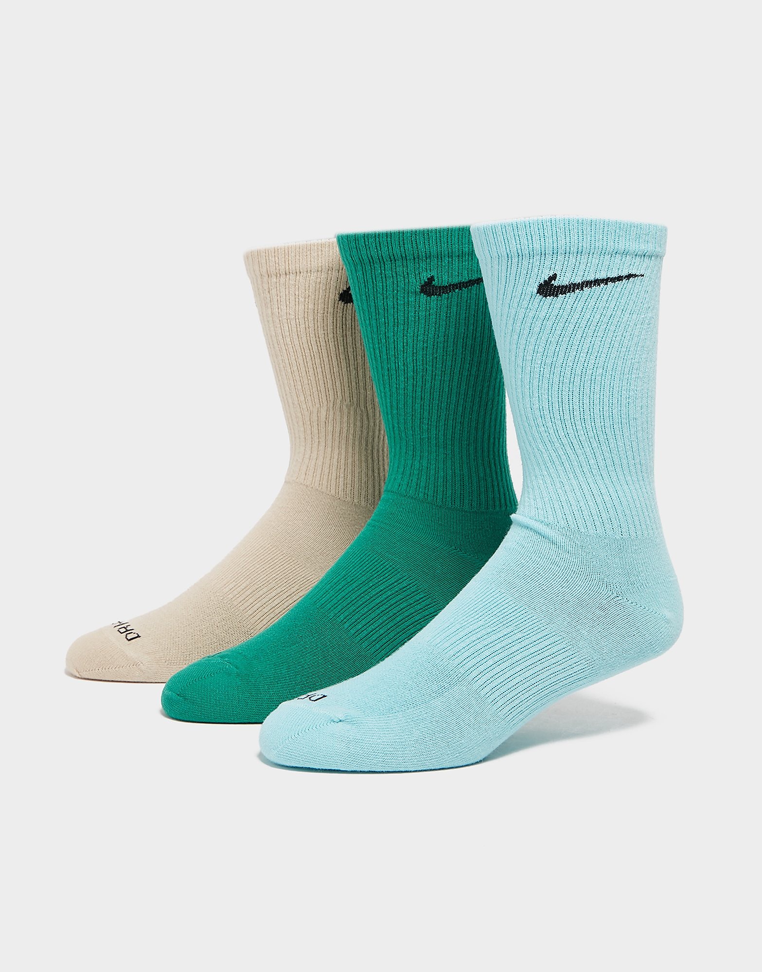 

Nike 3 Pack Crew Socks - Blue - Mens, Blue