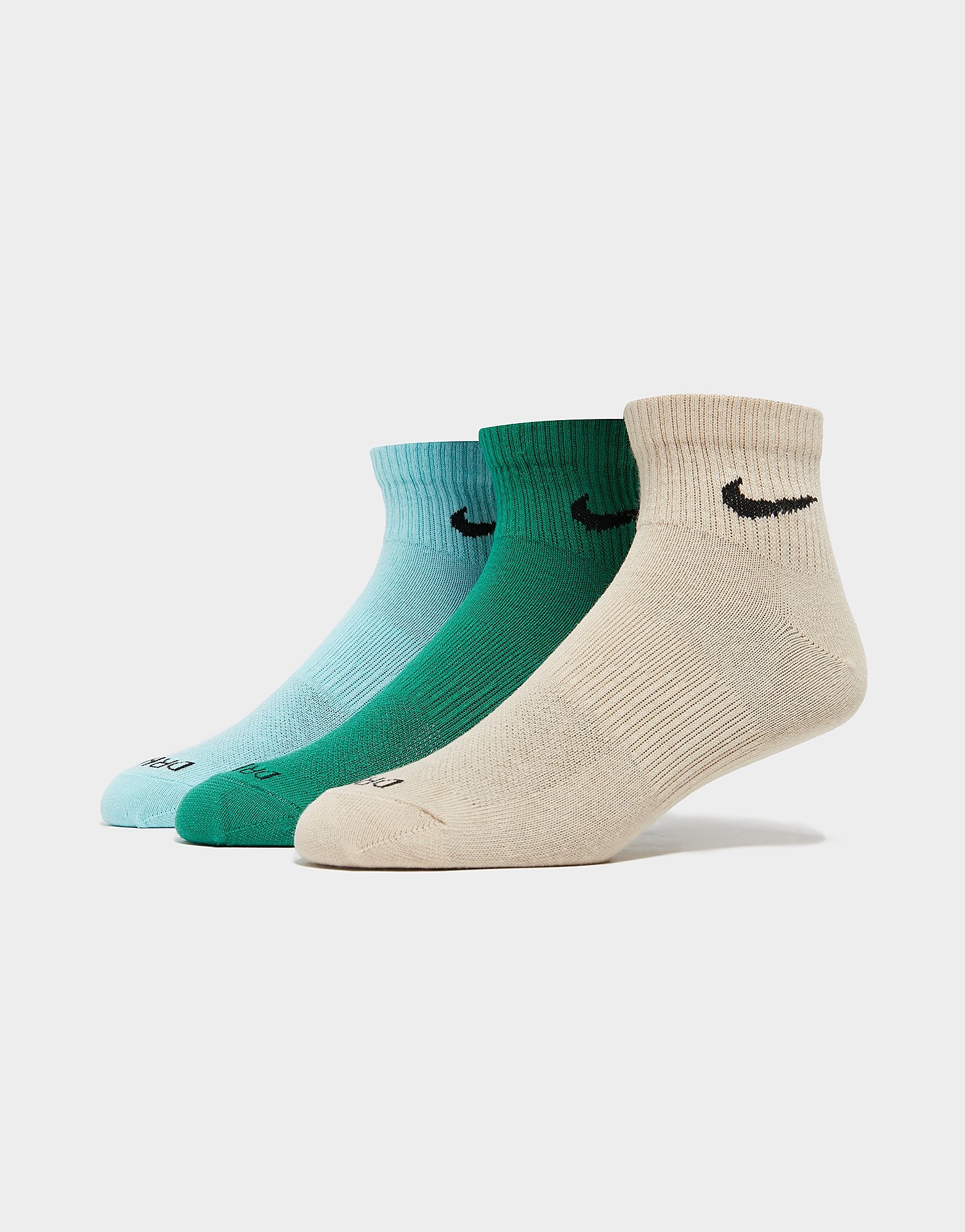 

Nike 3-Pack Everyday Plus Lightweight Ankle Socks - Beige - Womens, Beige