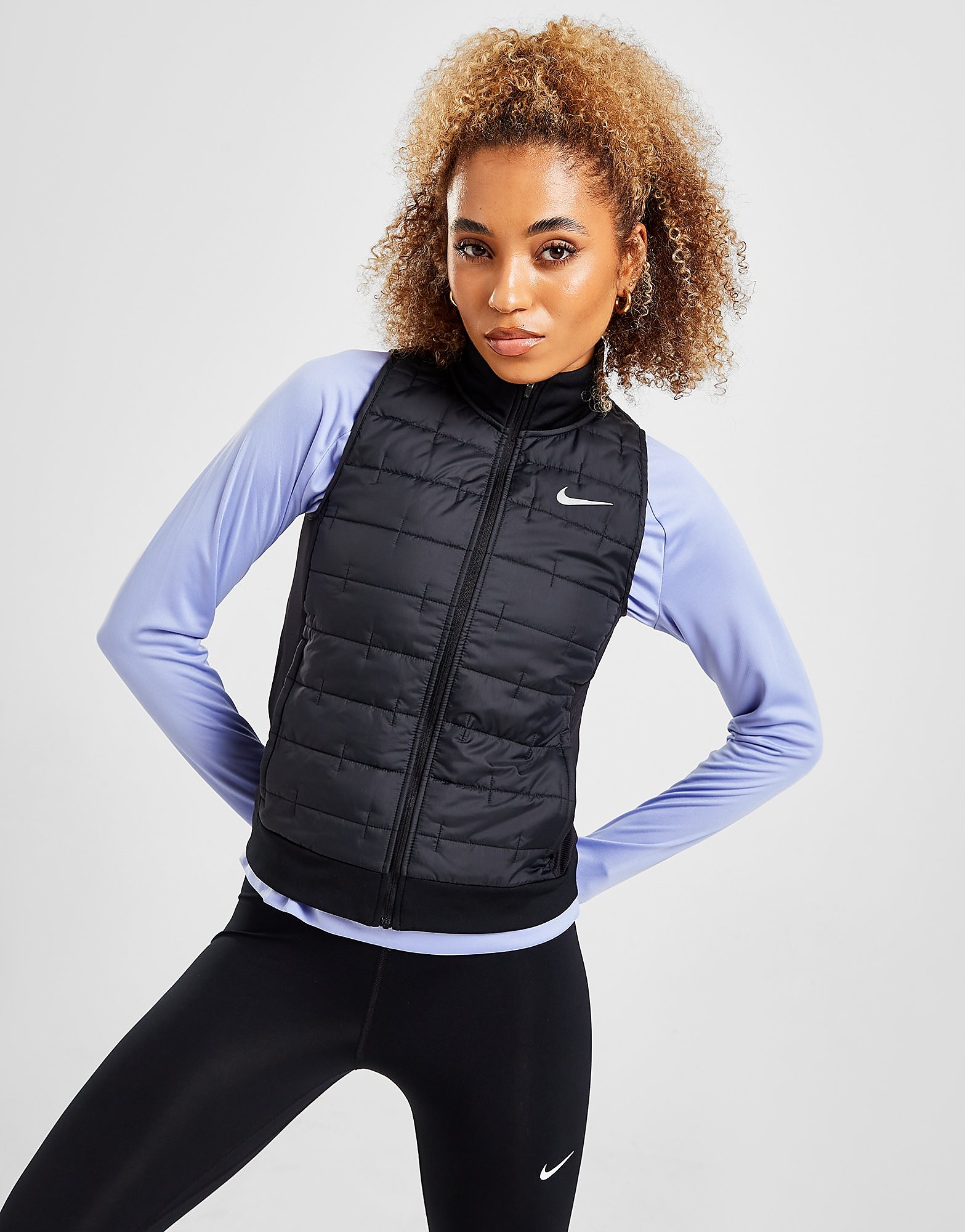 

Nike Running Synthetic Gilet - Black - Womens, Black