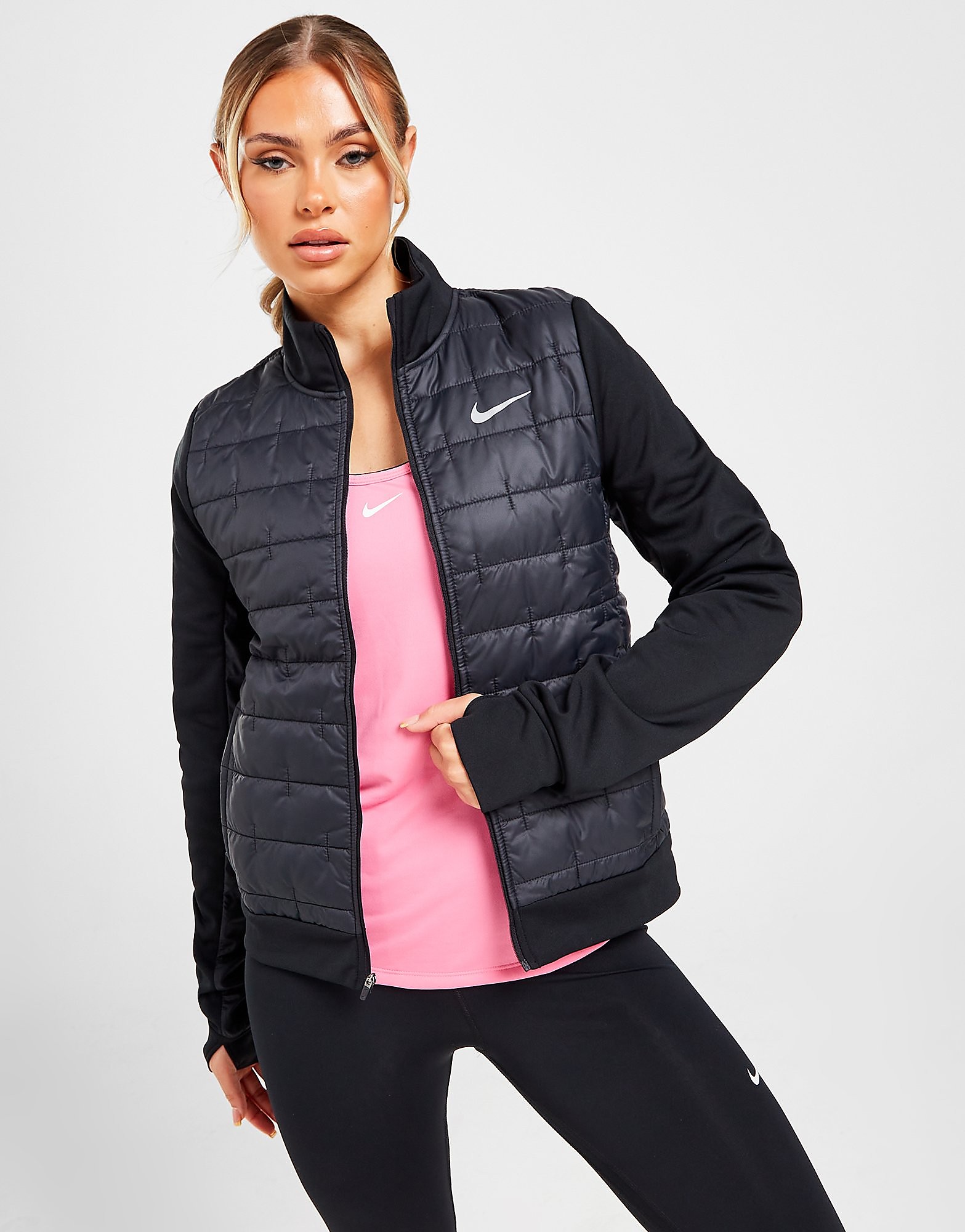 

Nike Running Synthetic Jacket - Black - Womens, Black