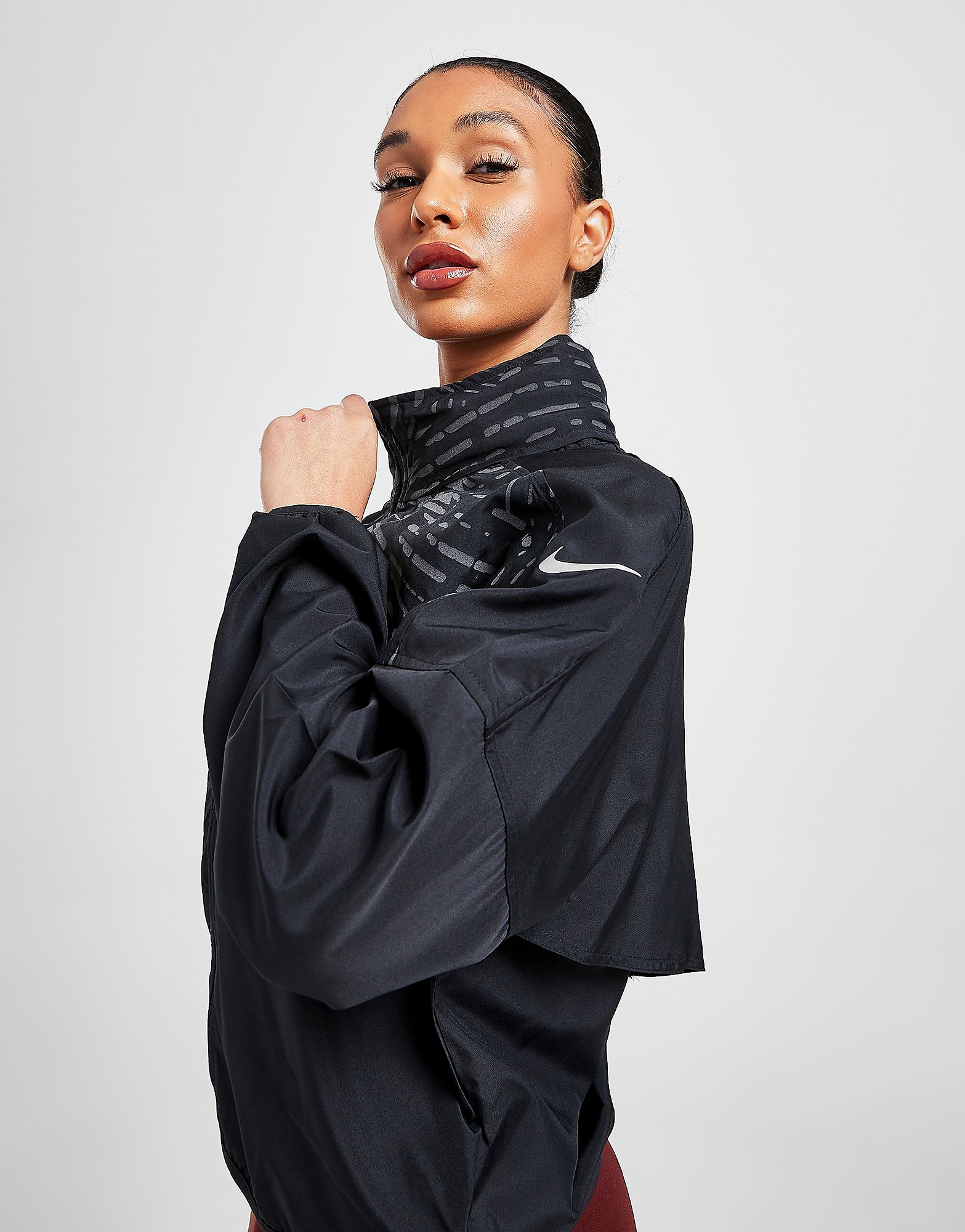 

Nike Run Division Reflective Jacket - Black - Womens, Black