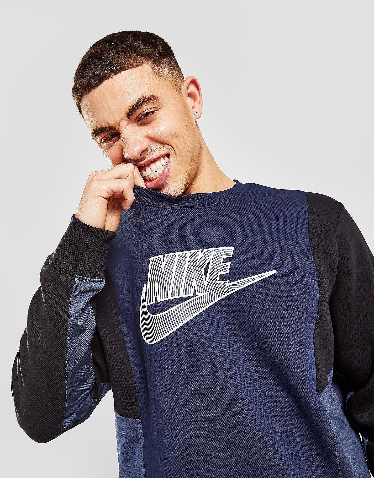 

Nike Hybrid Crew Sweatshirt - Only at JD - Navy - Mens, Navy