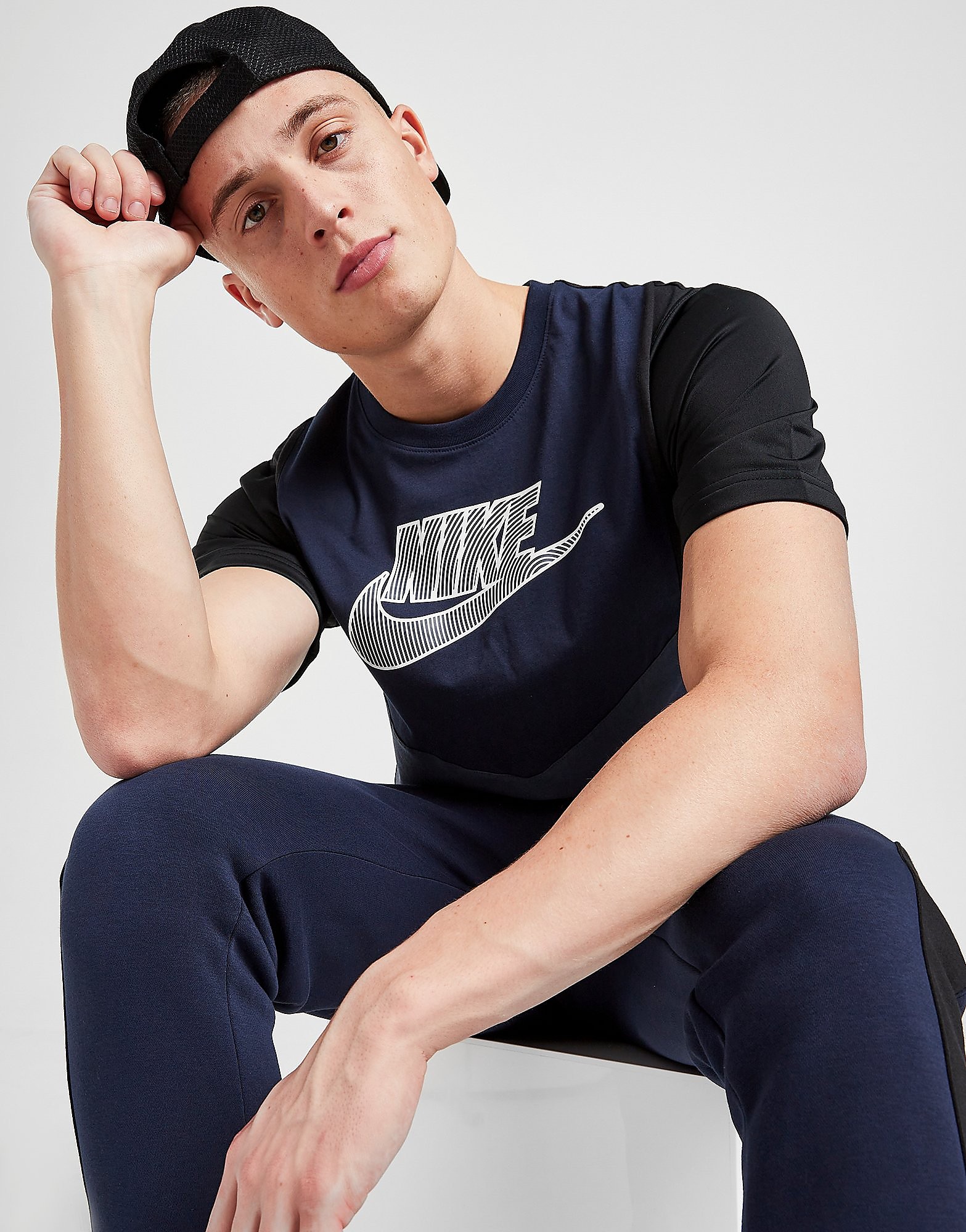 

Nike Hybrid T-Shirt - Only at JD - Blue - Mens, Blue