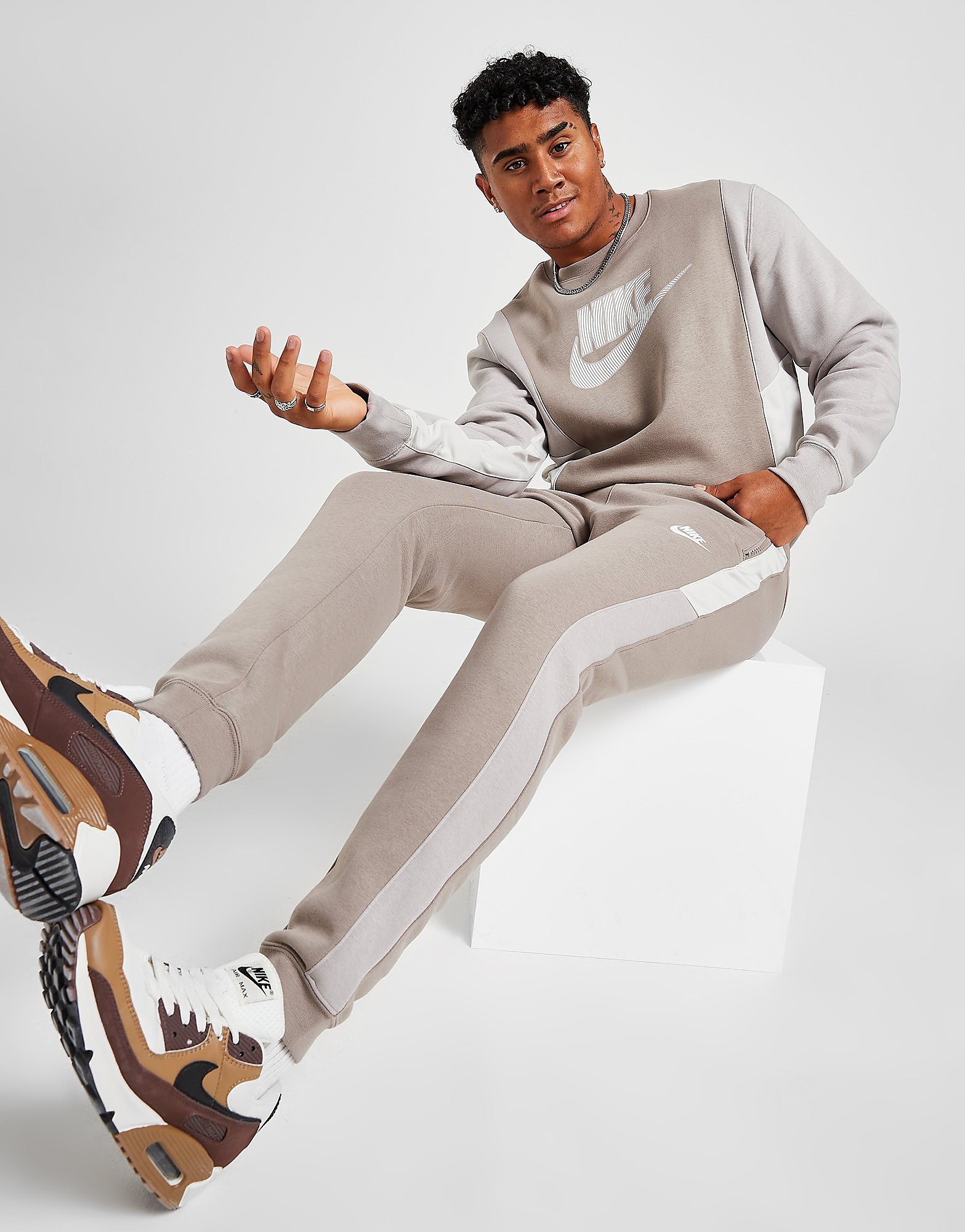 

Nike Hybrid Fleece Joggers - Only at JD - Brown - Mens, Brown