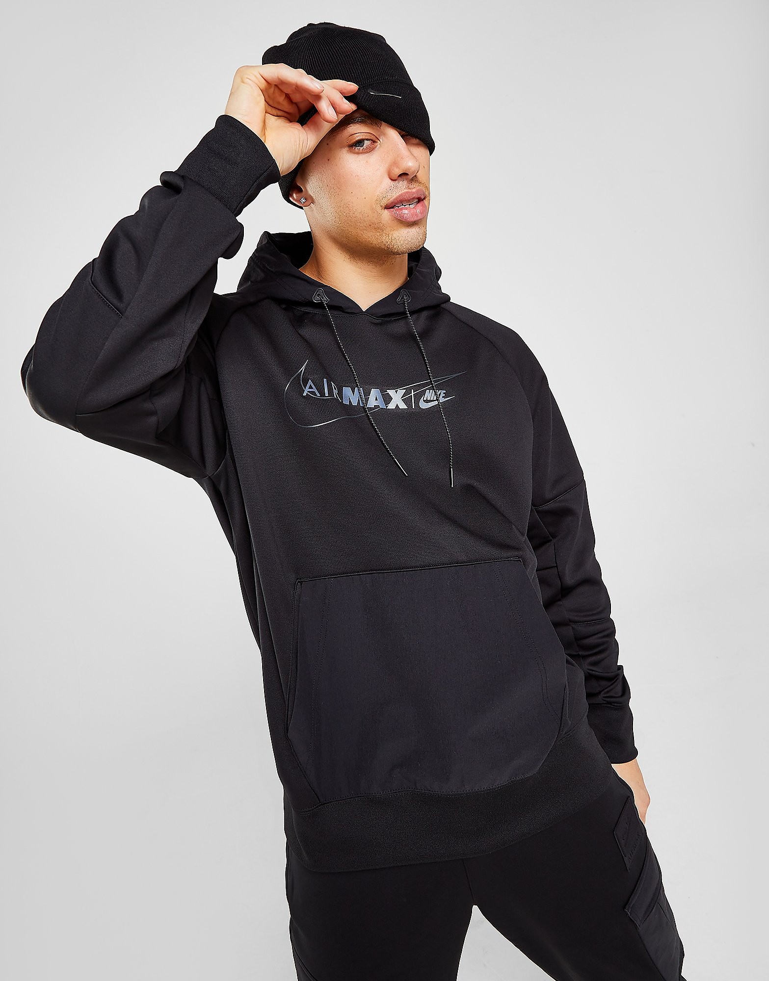 

Nike Air Max Overhead Hoodie - Only at JD - Black - Mens, Black