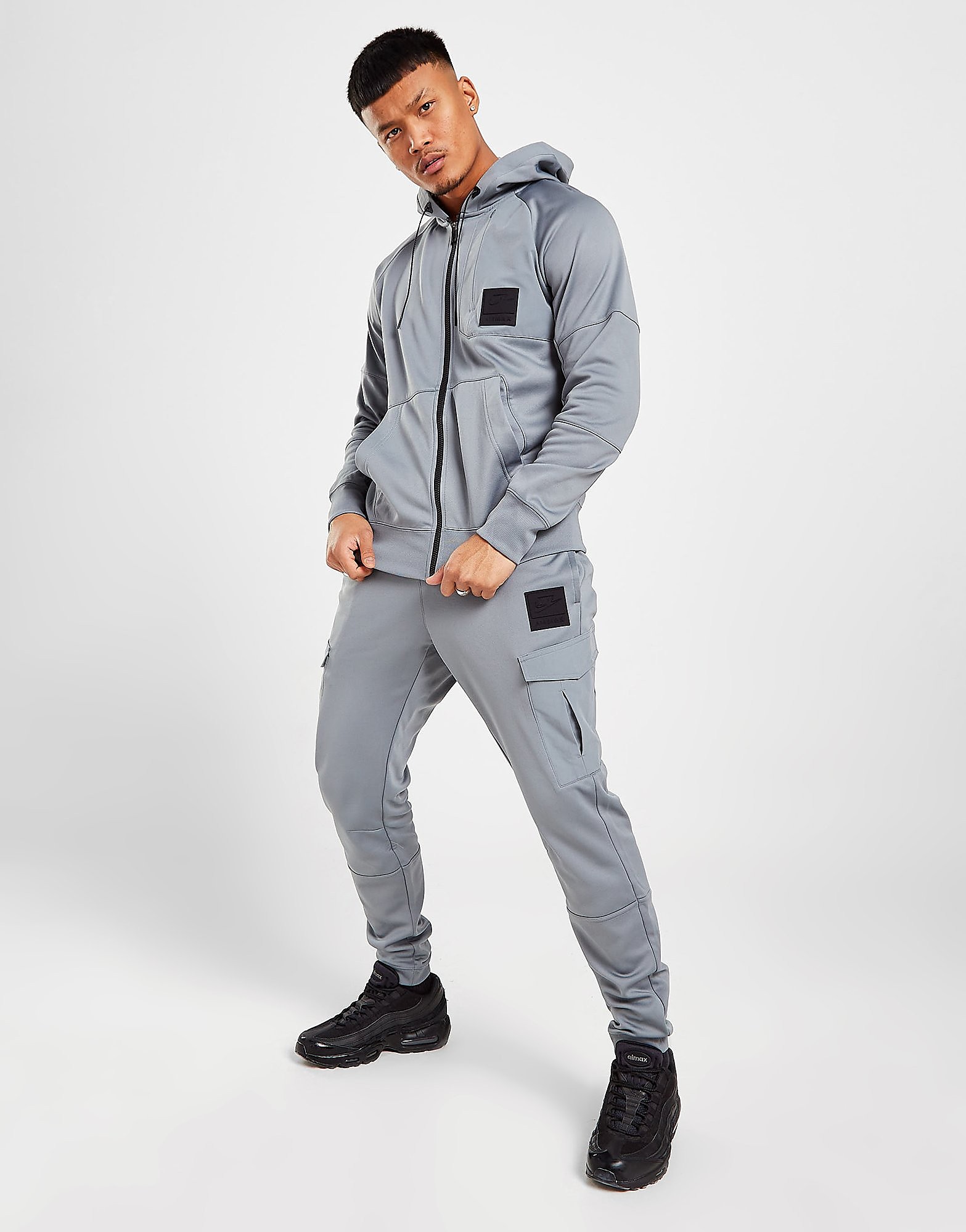 

Nike Air Max Fleece Track Pants - Grey - Mens, Grey