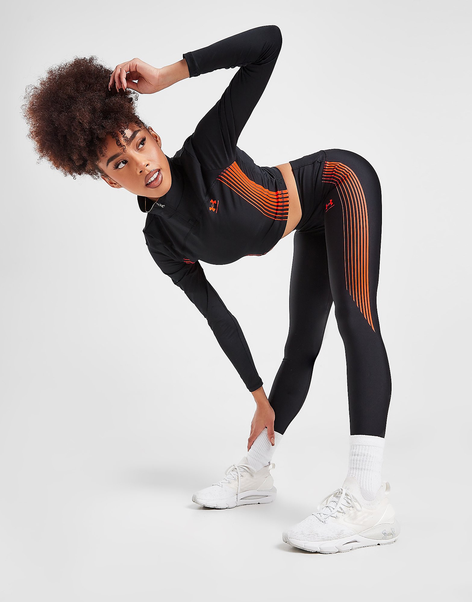 Under Armour HeatGear Armour Leggings - Black - Womens, Black
