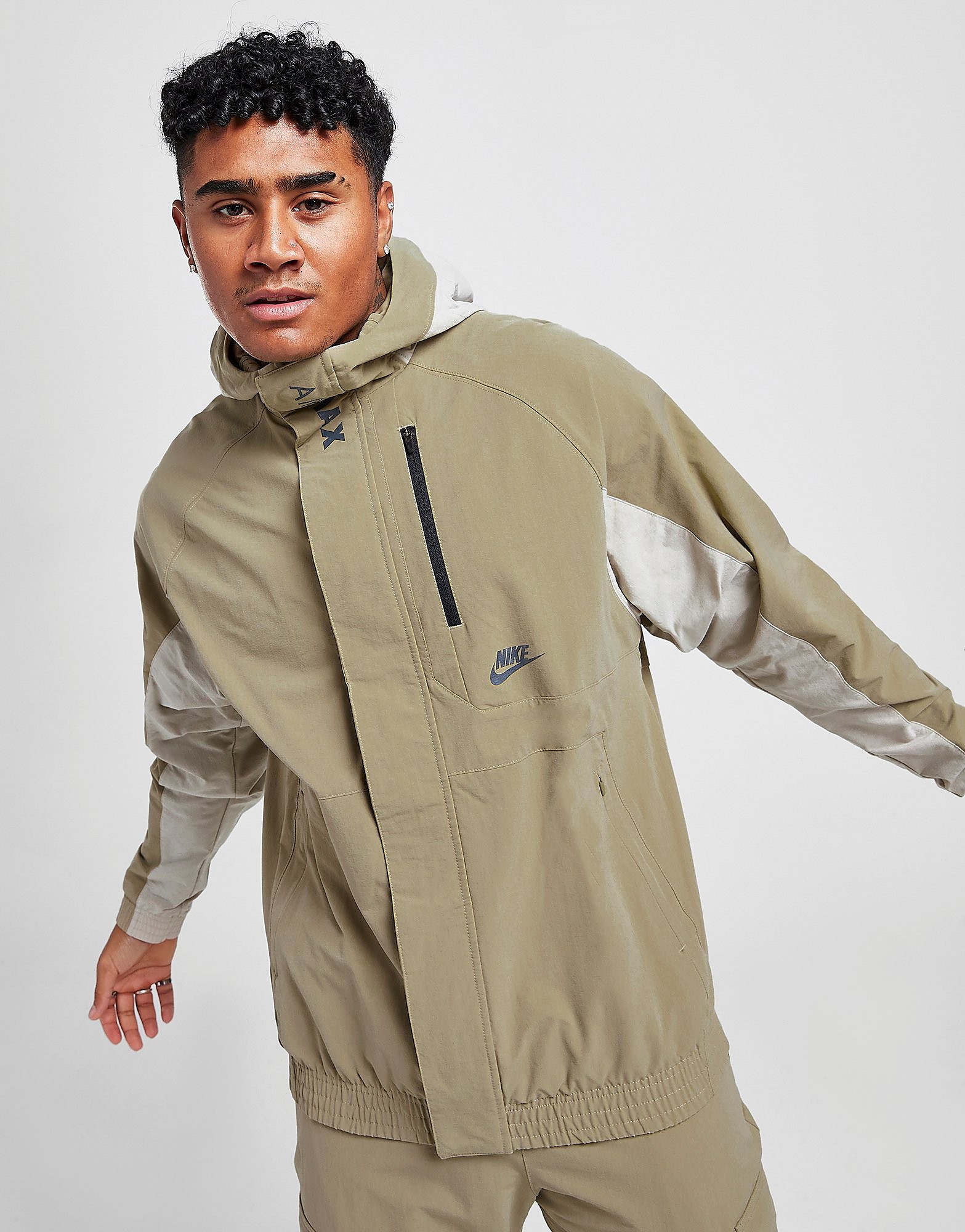 

Nike Air Max Woven Lightweight Jacket - Brown - Mens, Brown