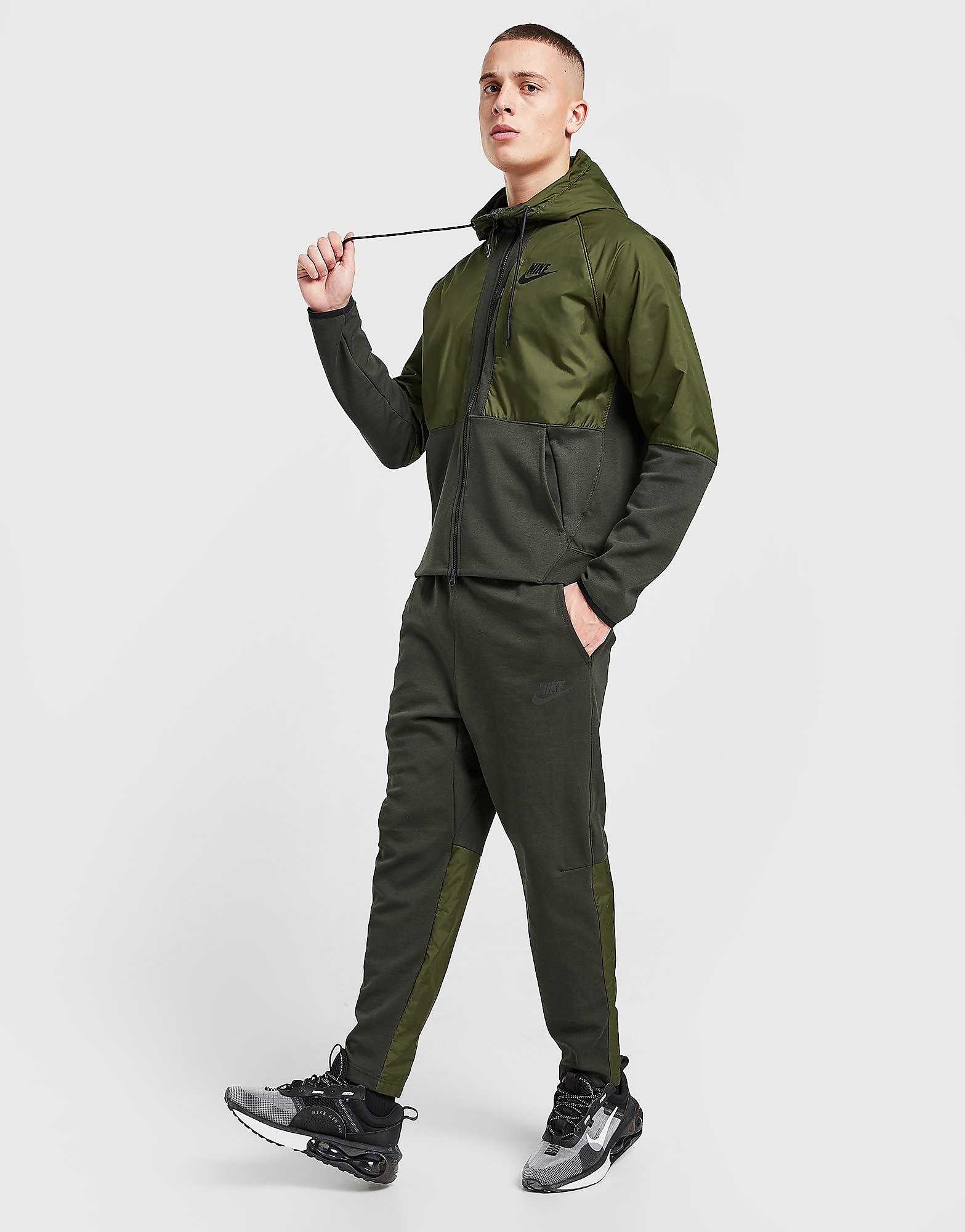 Nike Modern Woven Track Pants - Green - Mens, Green