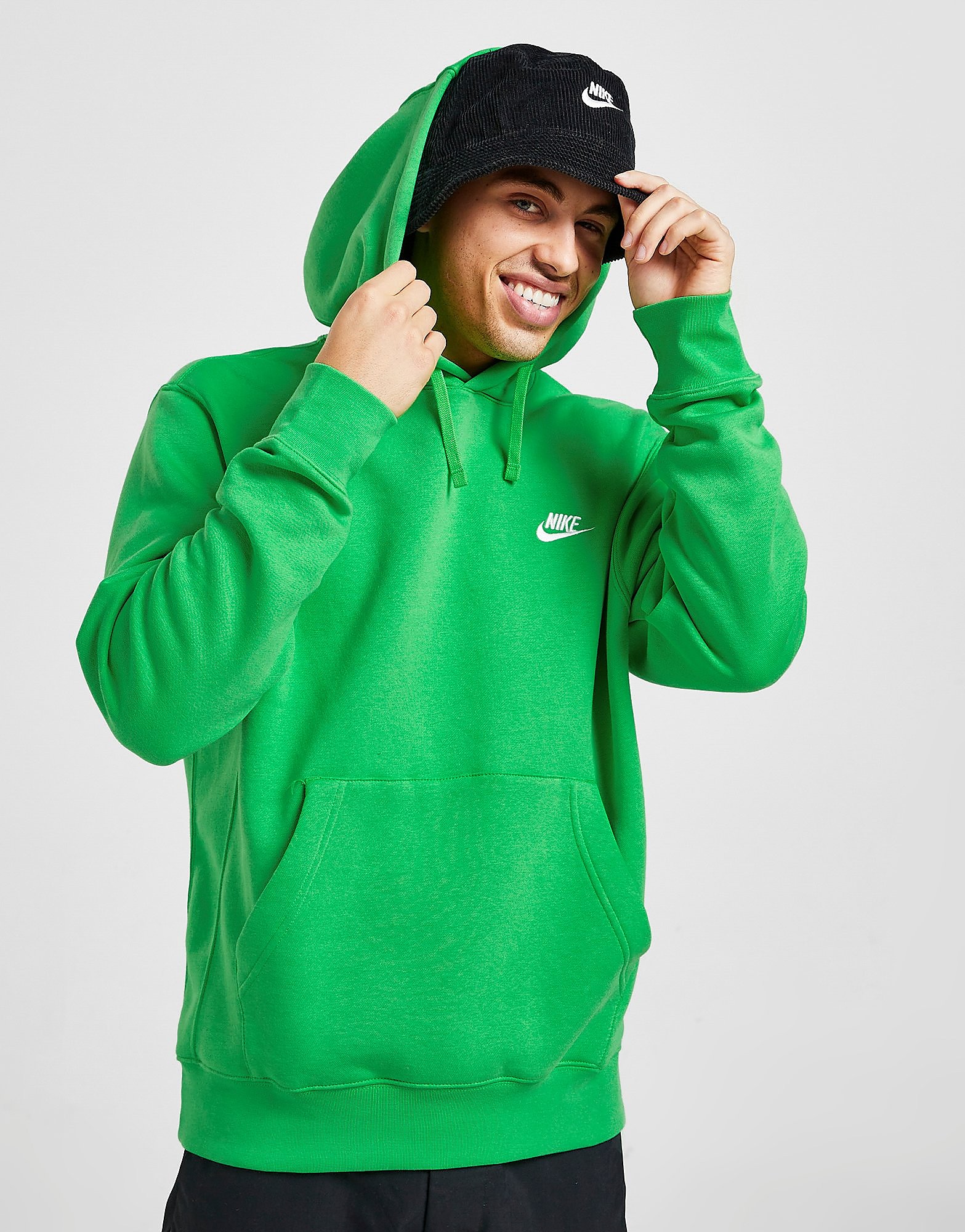 

Nike Foundation Hoodie - Green - Mens, Green