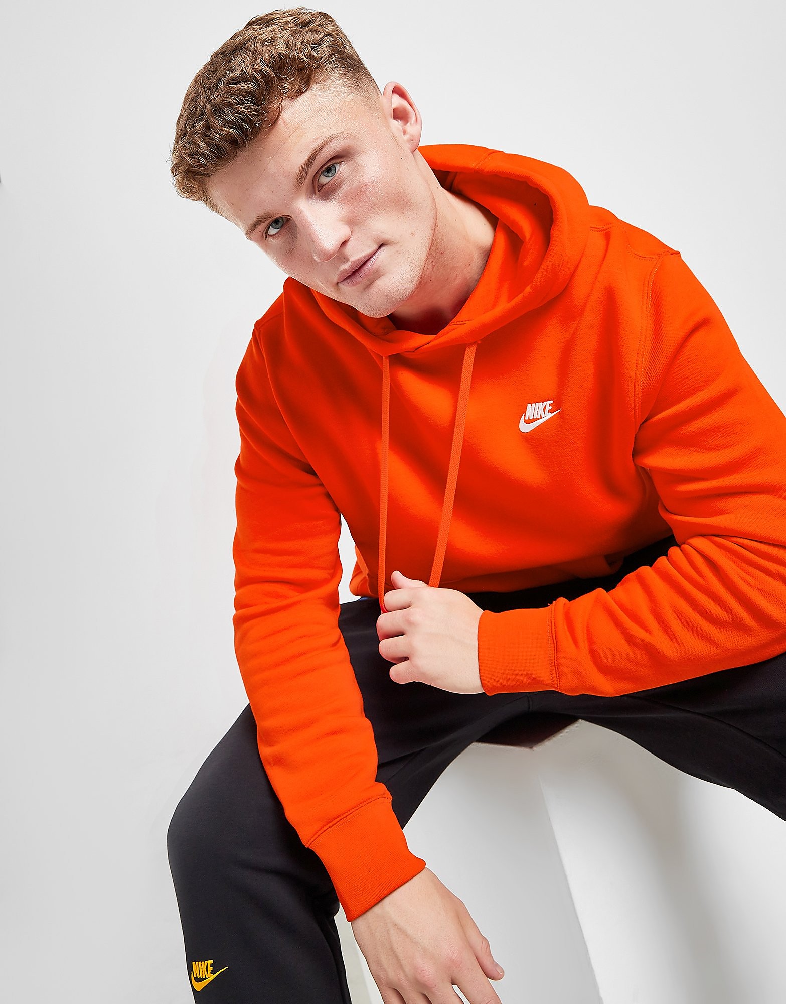 

Nike Foundation Hoodie - Orange - Mens, Orange