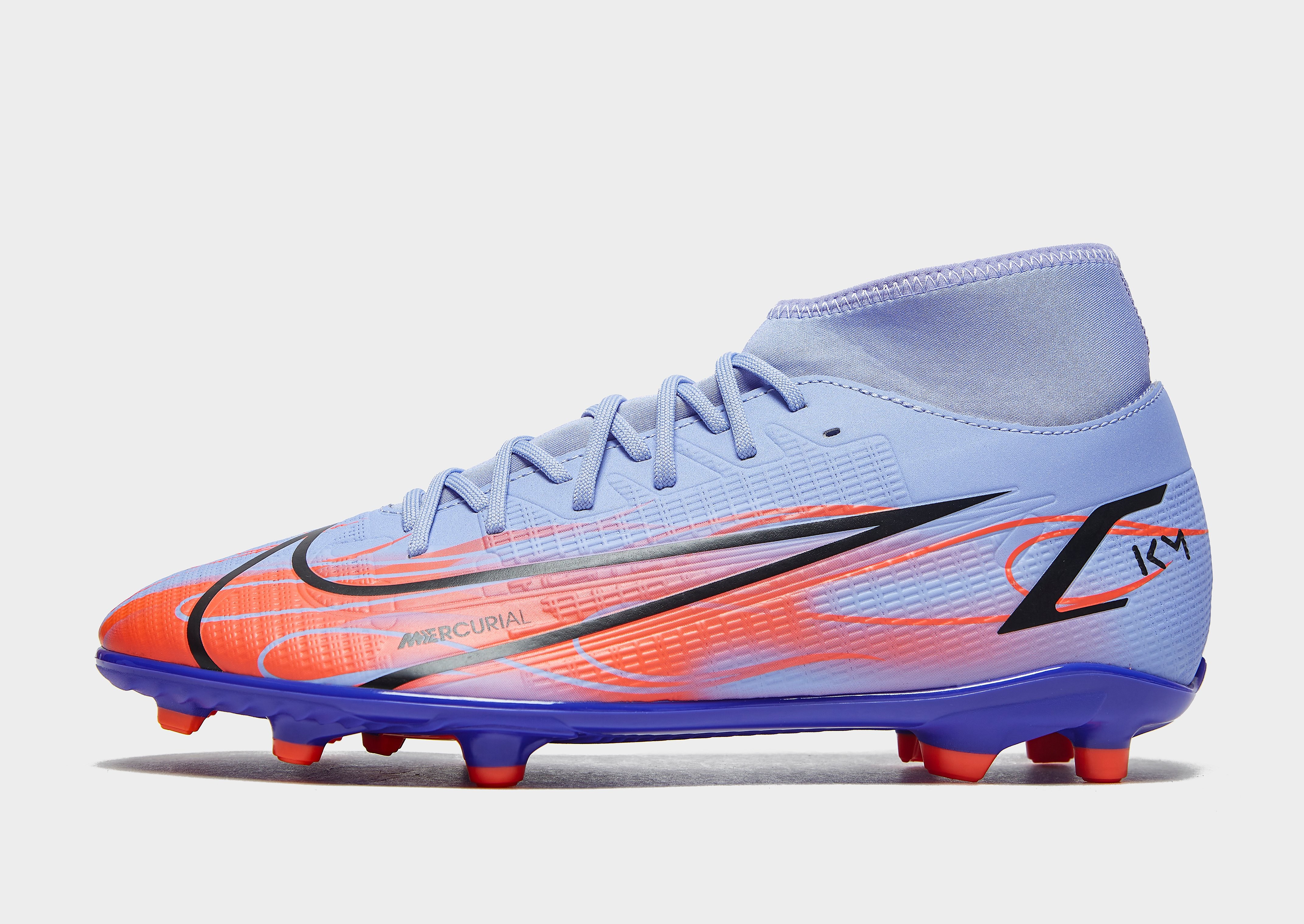 

Nike KM Flames Mercurial Superfly 8 Club KM FG - Purple - Mens, Purple