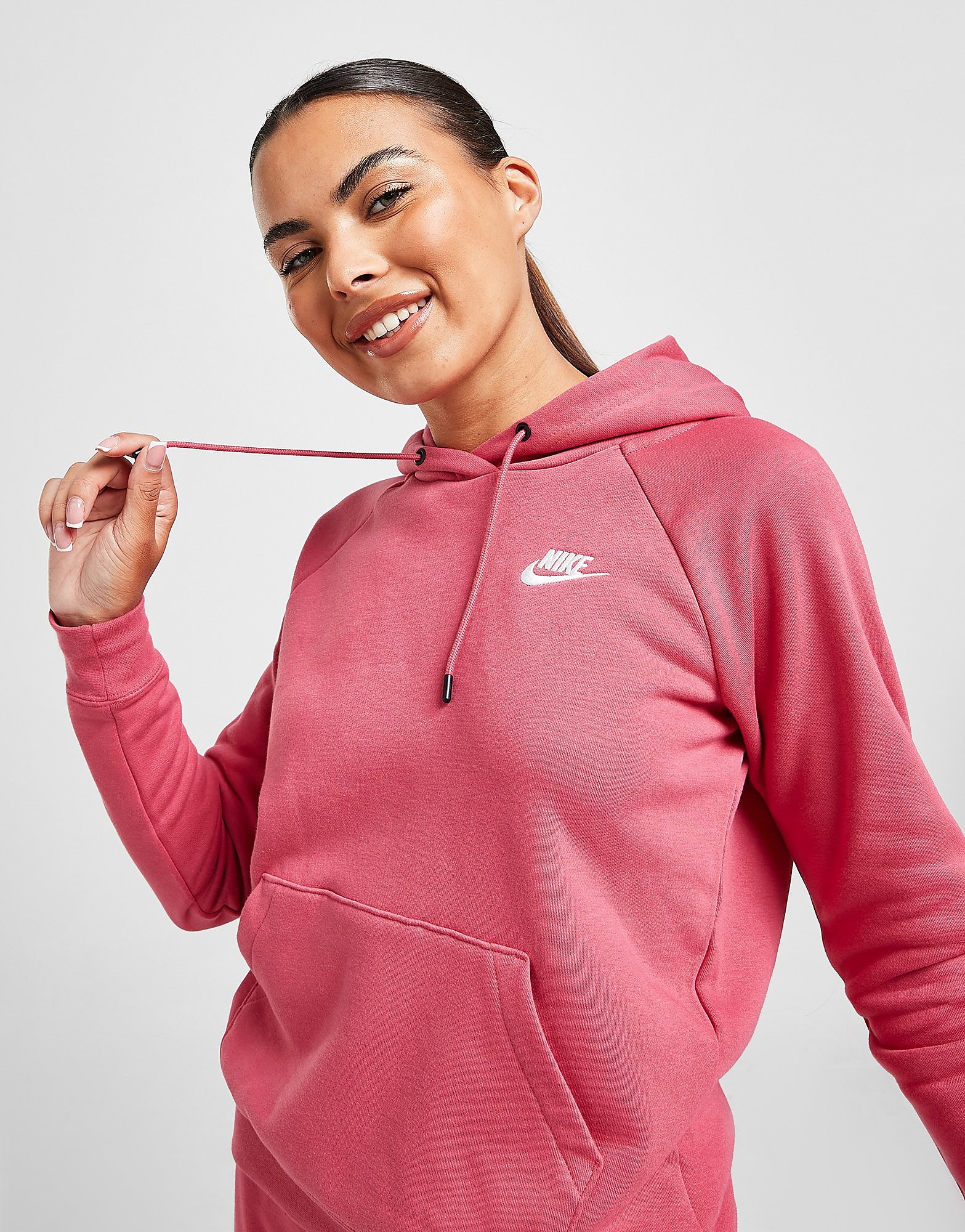 

Nike Sportswear Essential Overhead Hoodie Women's - Gypsy Rose/White, Gypsy Rose/White