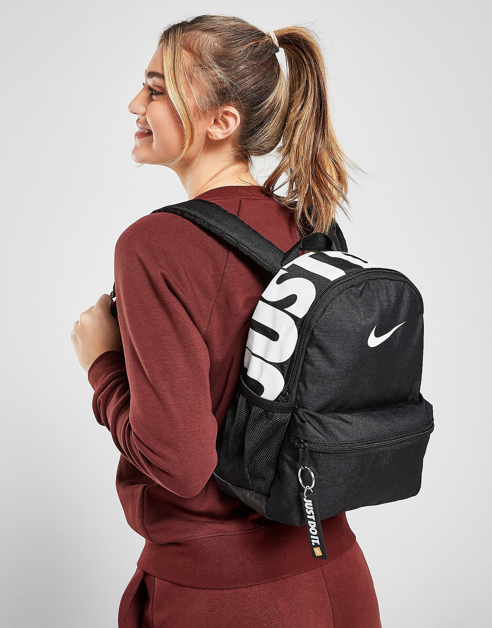 

Nike Just Do It Mini Backpack - Black - Kids, Black
