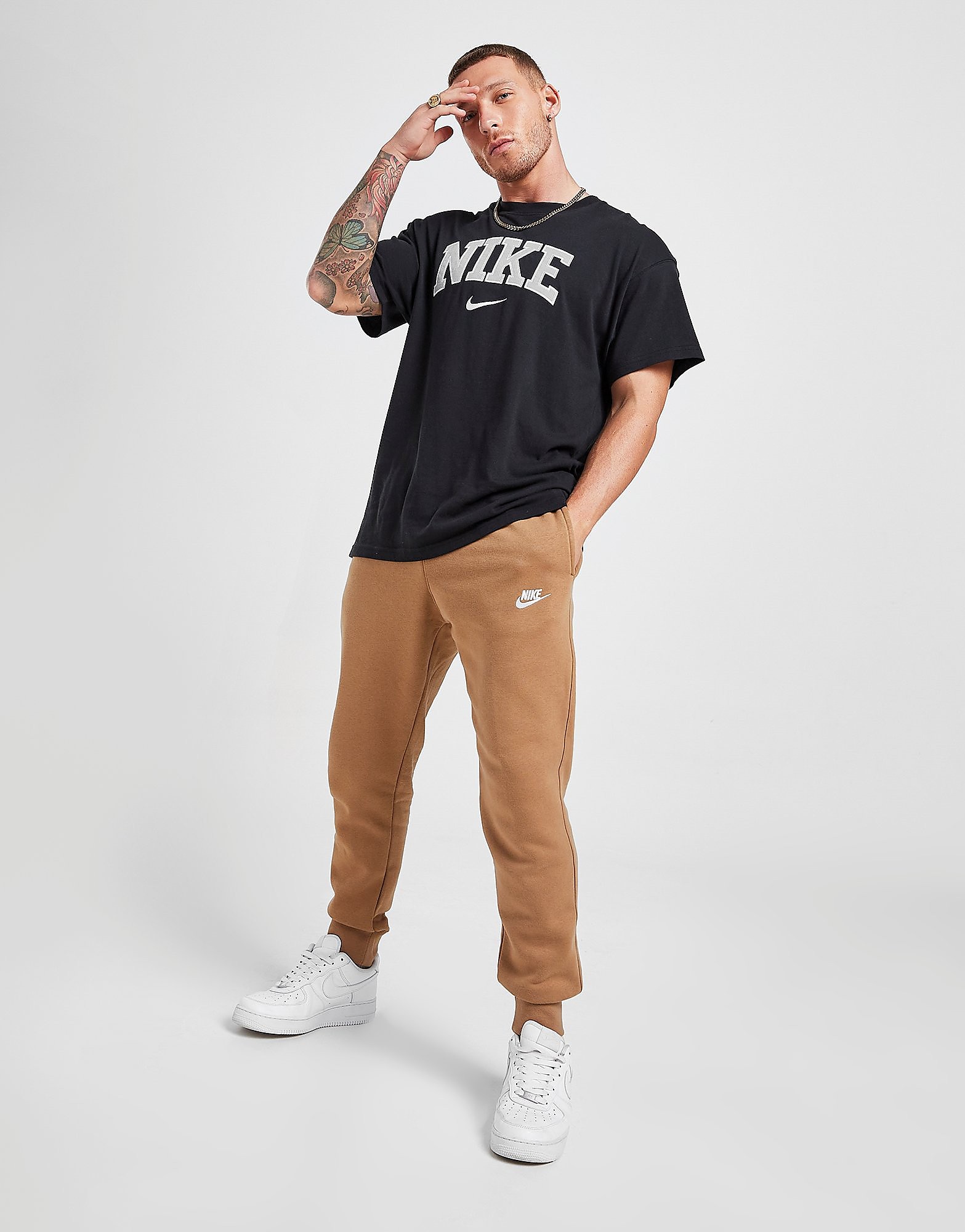 

Nike Foundation Fleece Joggers - Brown - Mens, Brown