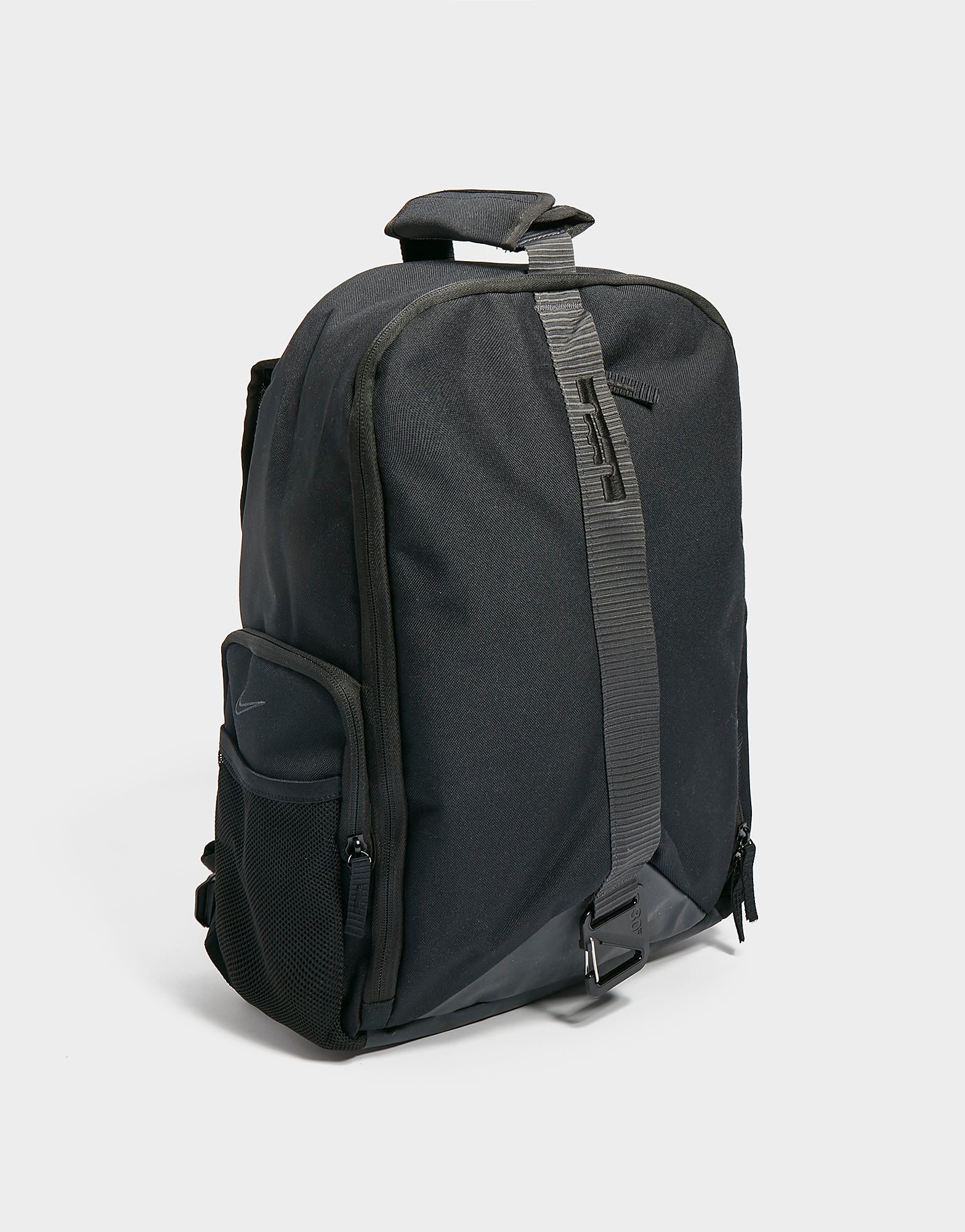 Nike Lebron Backpack - Black/Dark Smoke Grey/Black - Kids, Black/Dark Smoke Grey/Black