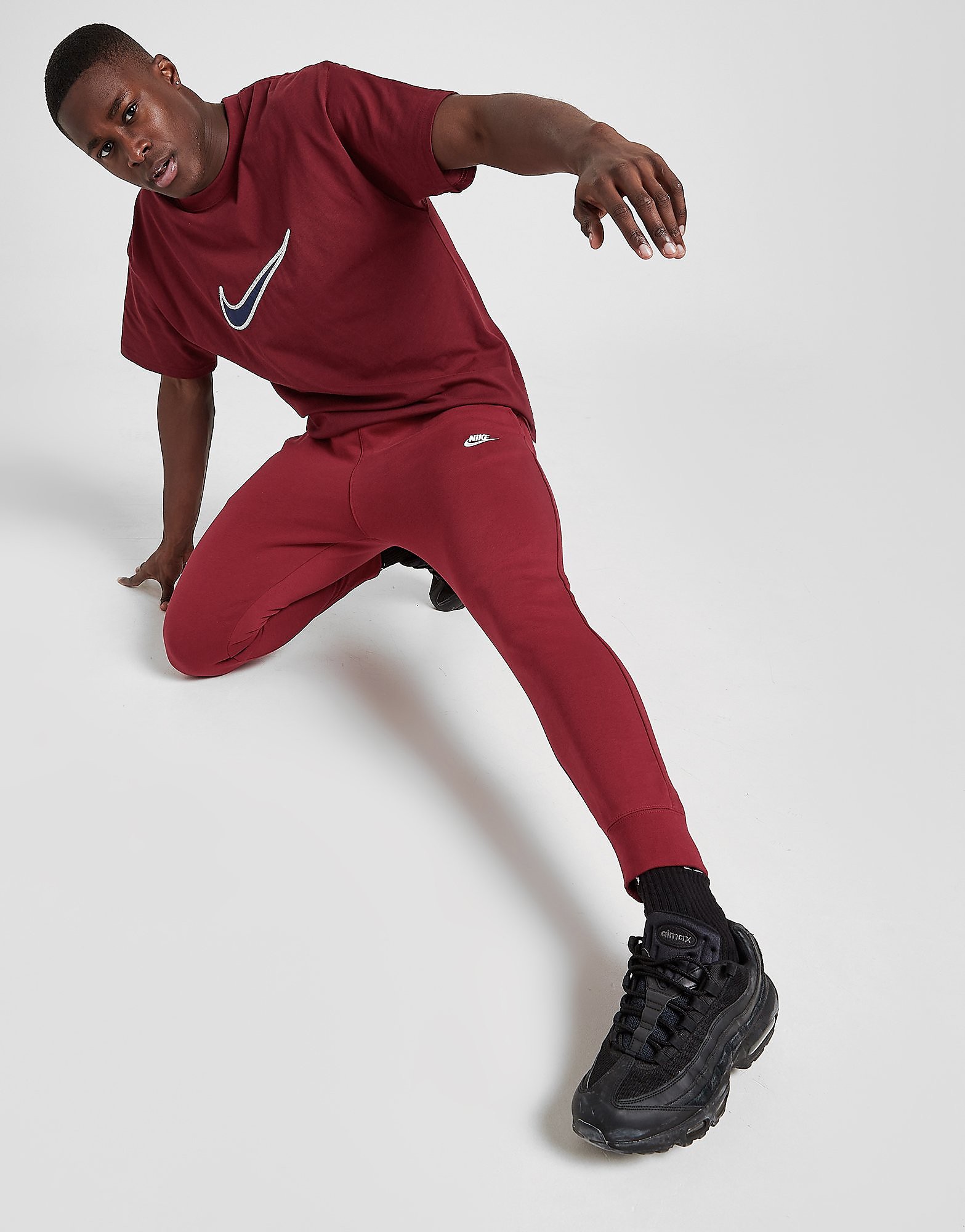 

Nike Foundation Fleece Joggers - Red - Mens, Red