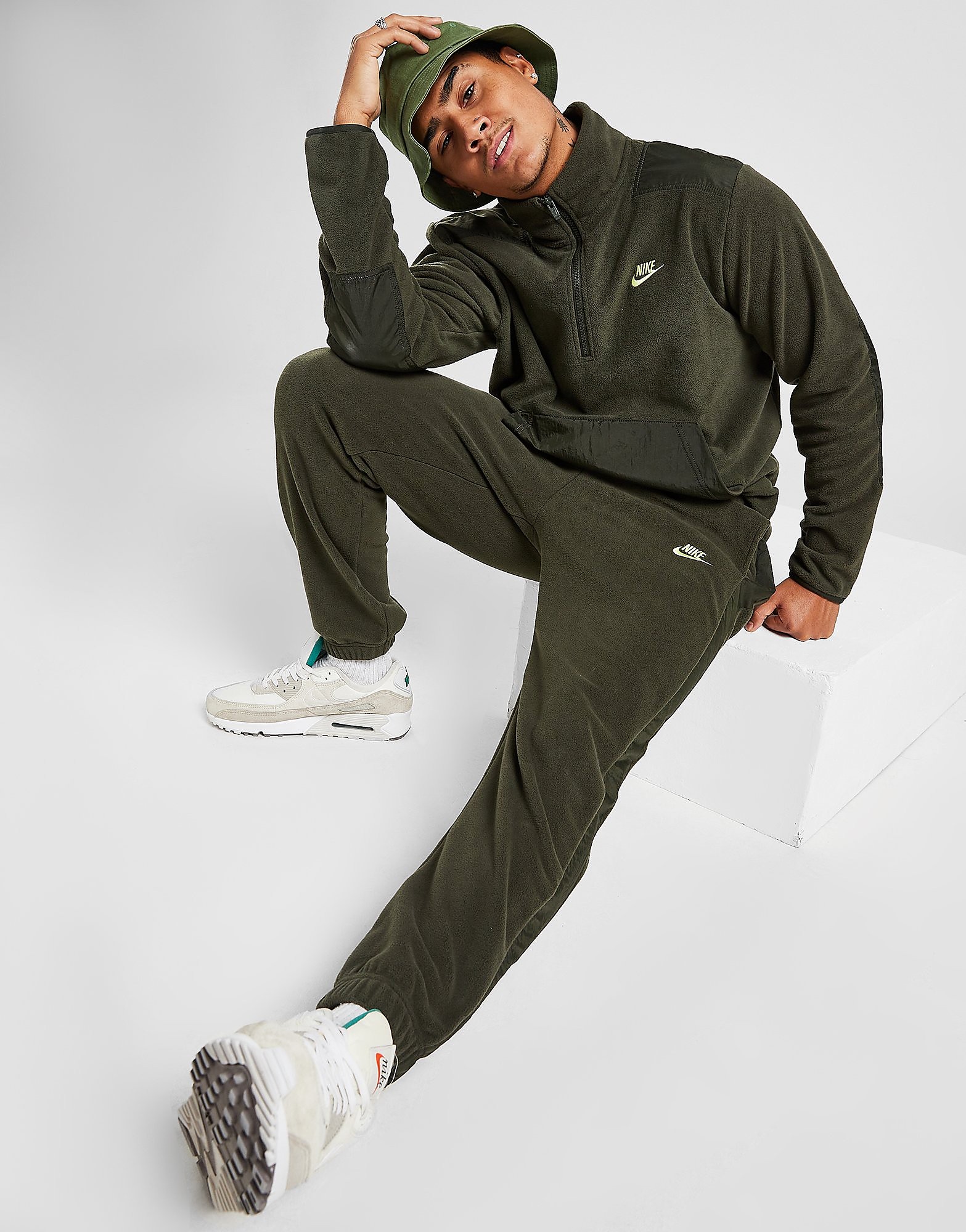 

Nike Polar Fleece Track Pants - Green - Mens, Green