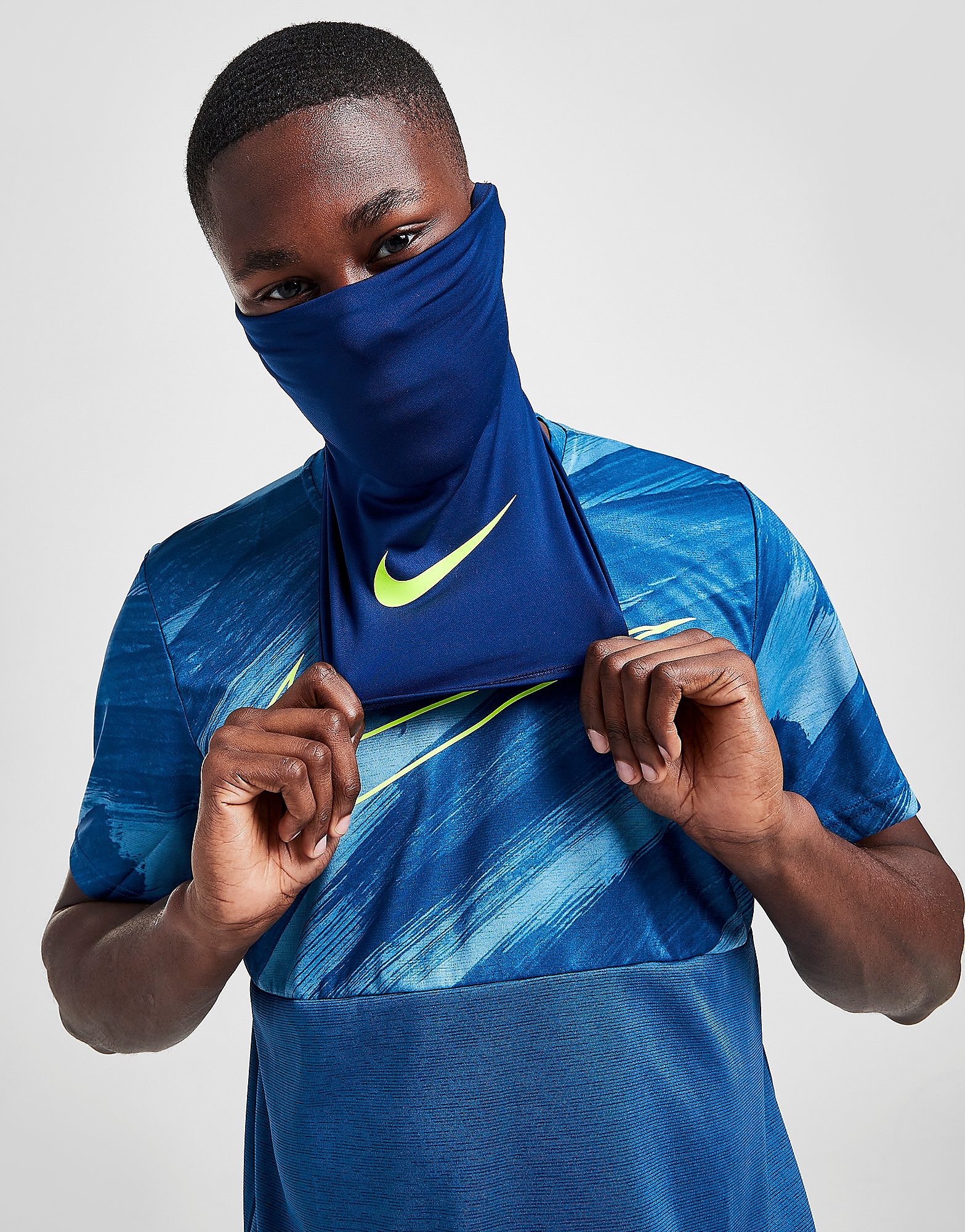 

Nike F.C. Neck Warmer Snood - Blue - Mens, Blue