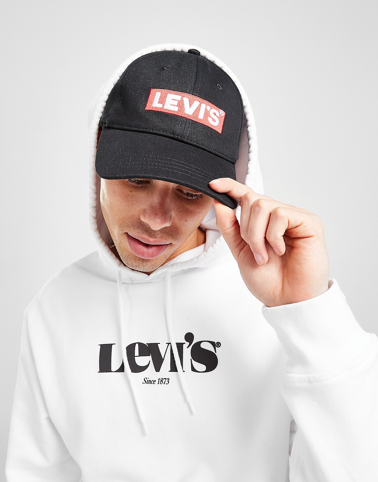 

Levis Tab Logo Baseball Cap - Black - Mens, Black