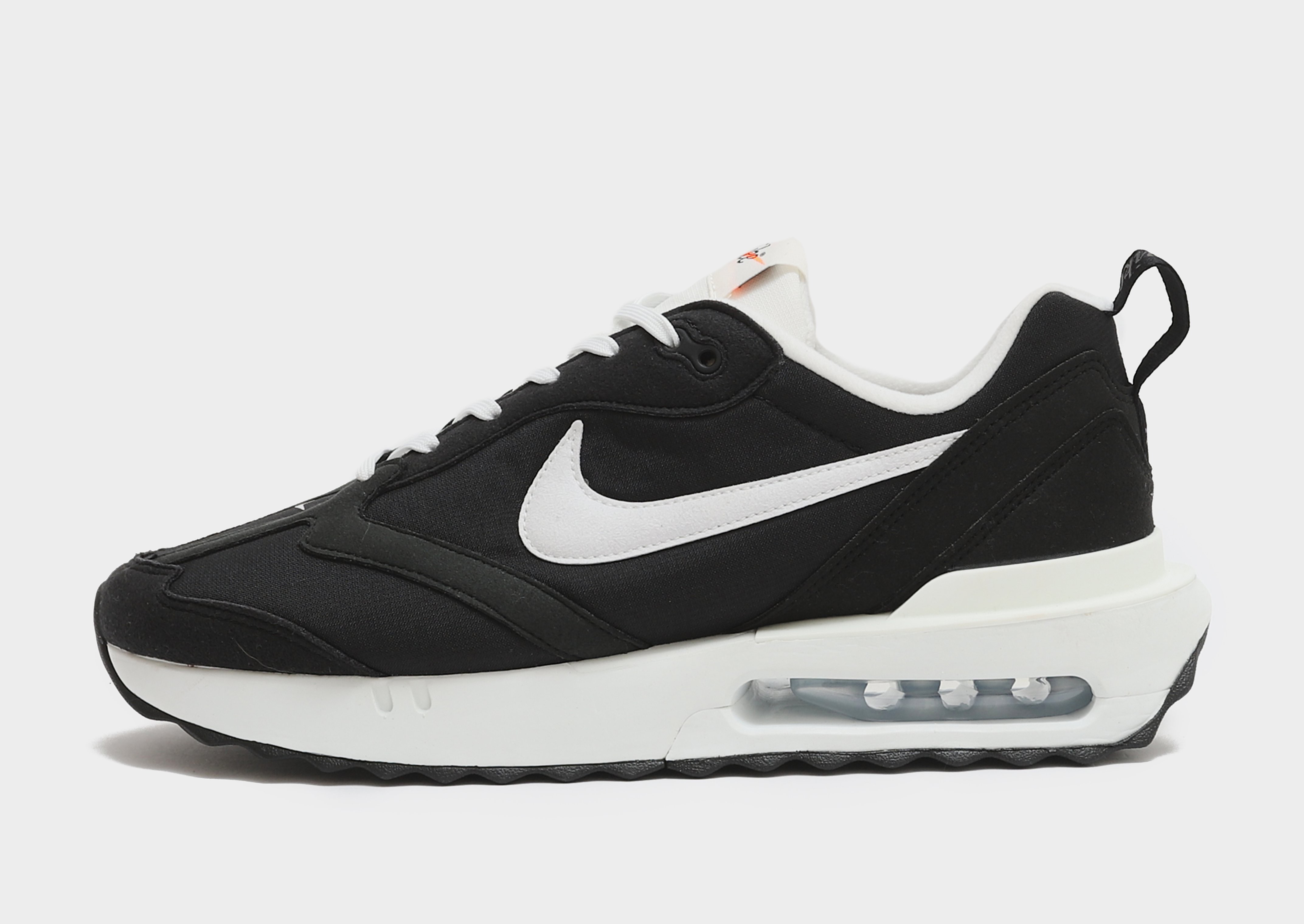 

Nike Air Max Dawn - Black/Metallic Silver/Total Orange/Summit White - Mens, Black/Metallic Silver/Total Orange/Summit White