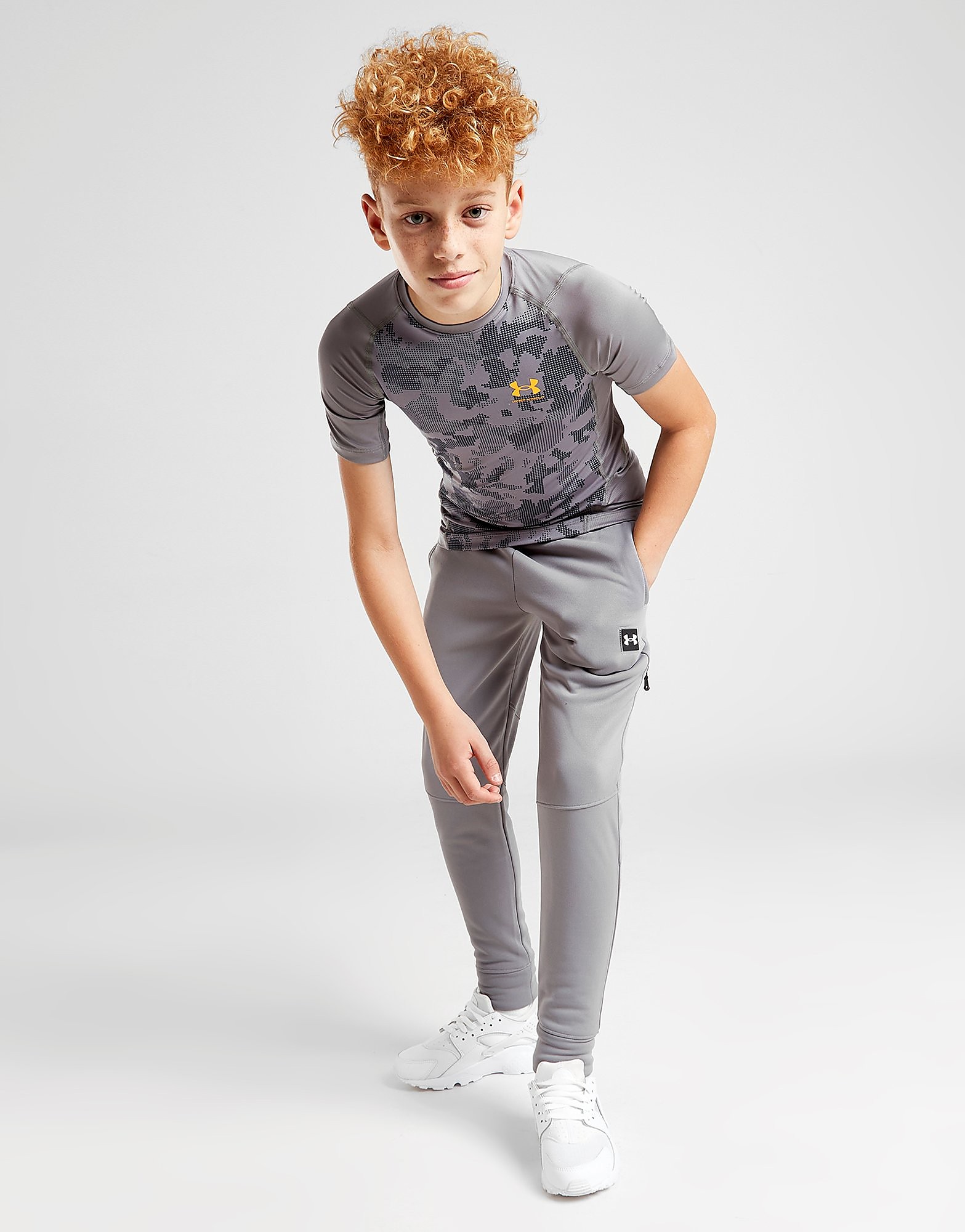 Under Armour Armour Fleece Joggers Junior - Only at JD - Grey - Kids, Grey