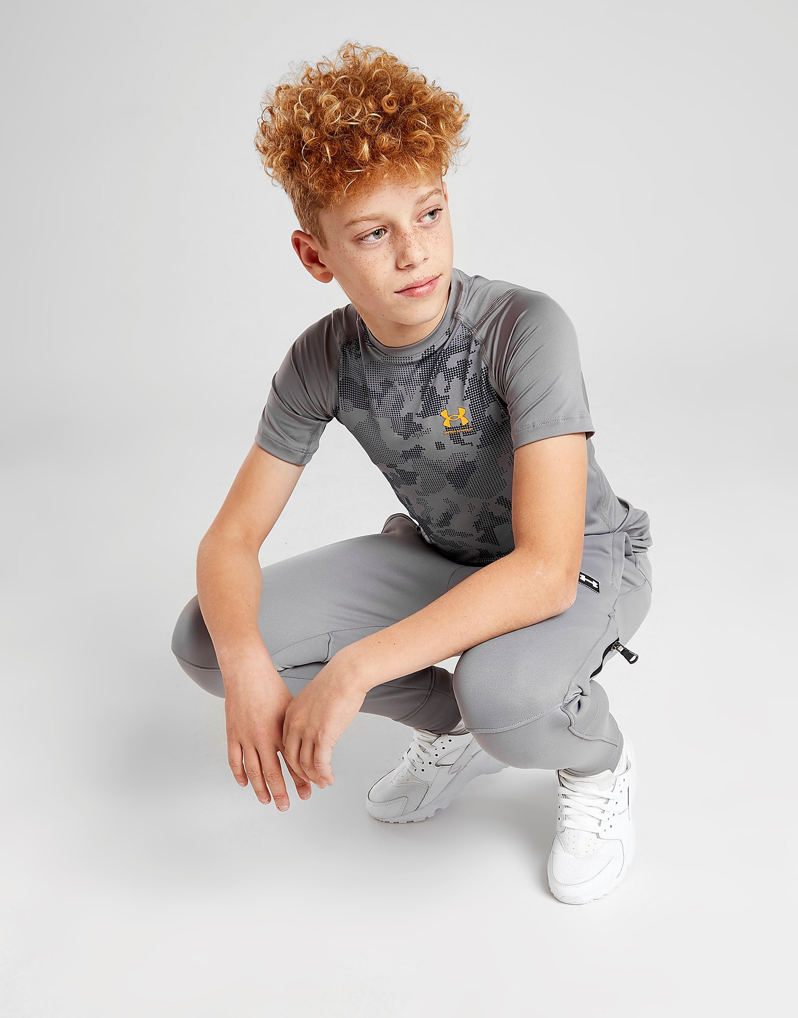 

Under Armour HeatGear Fade T-Shirt Junior - Only at JD - Grey - Kids, Grey