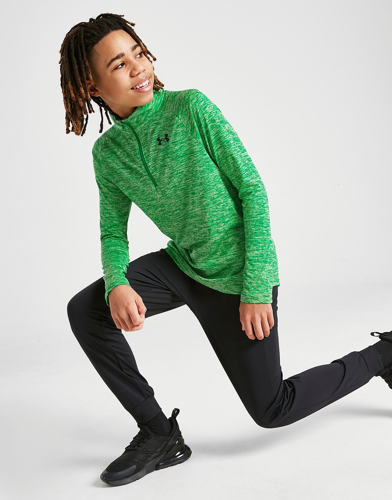 

Under Armour Tech 2.0 1/4 Zip Track Top Junior - Green - Kids, Green