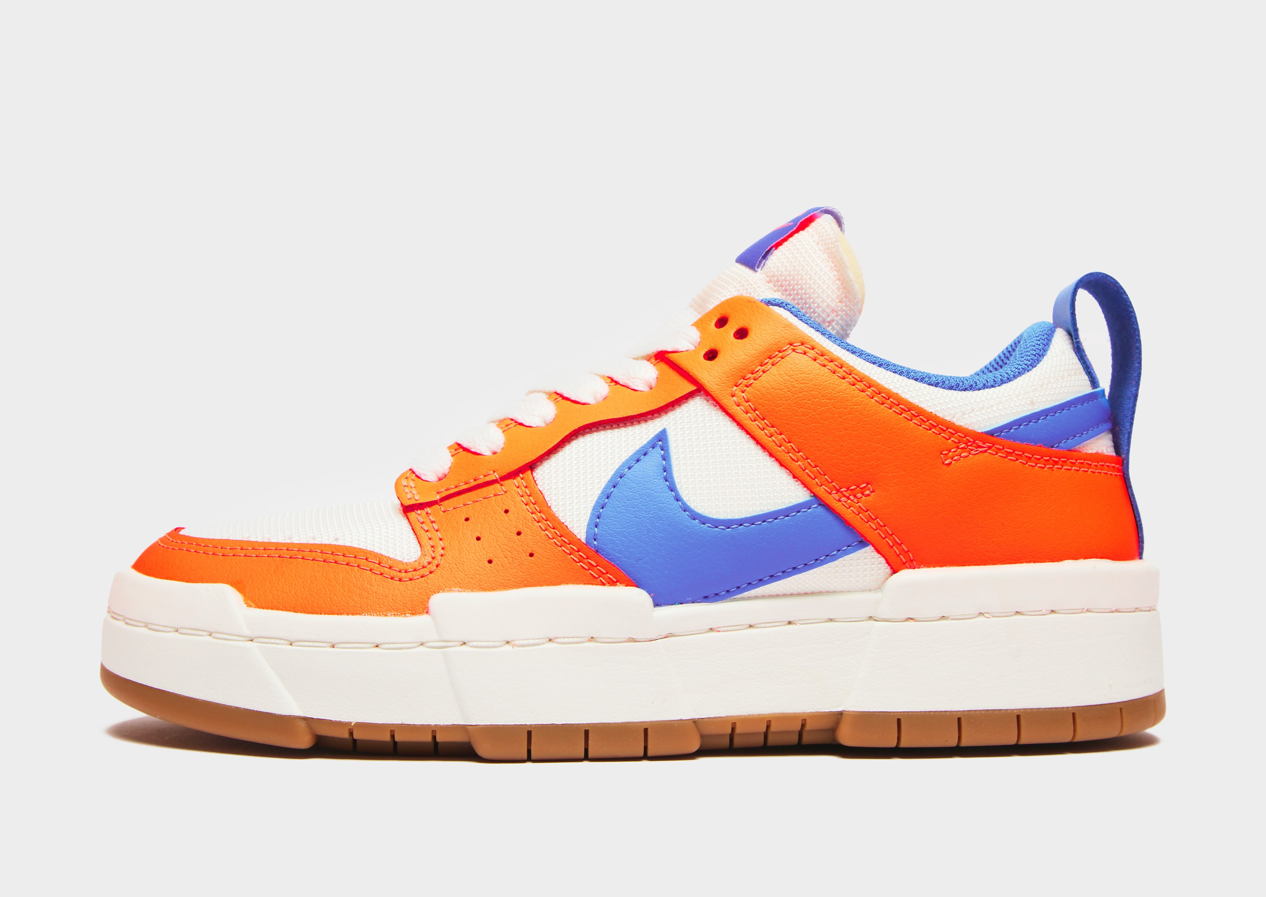 Nike Dunk Low Disrupt Women's - Orange/White, Orange/White