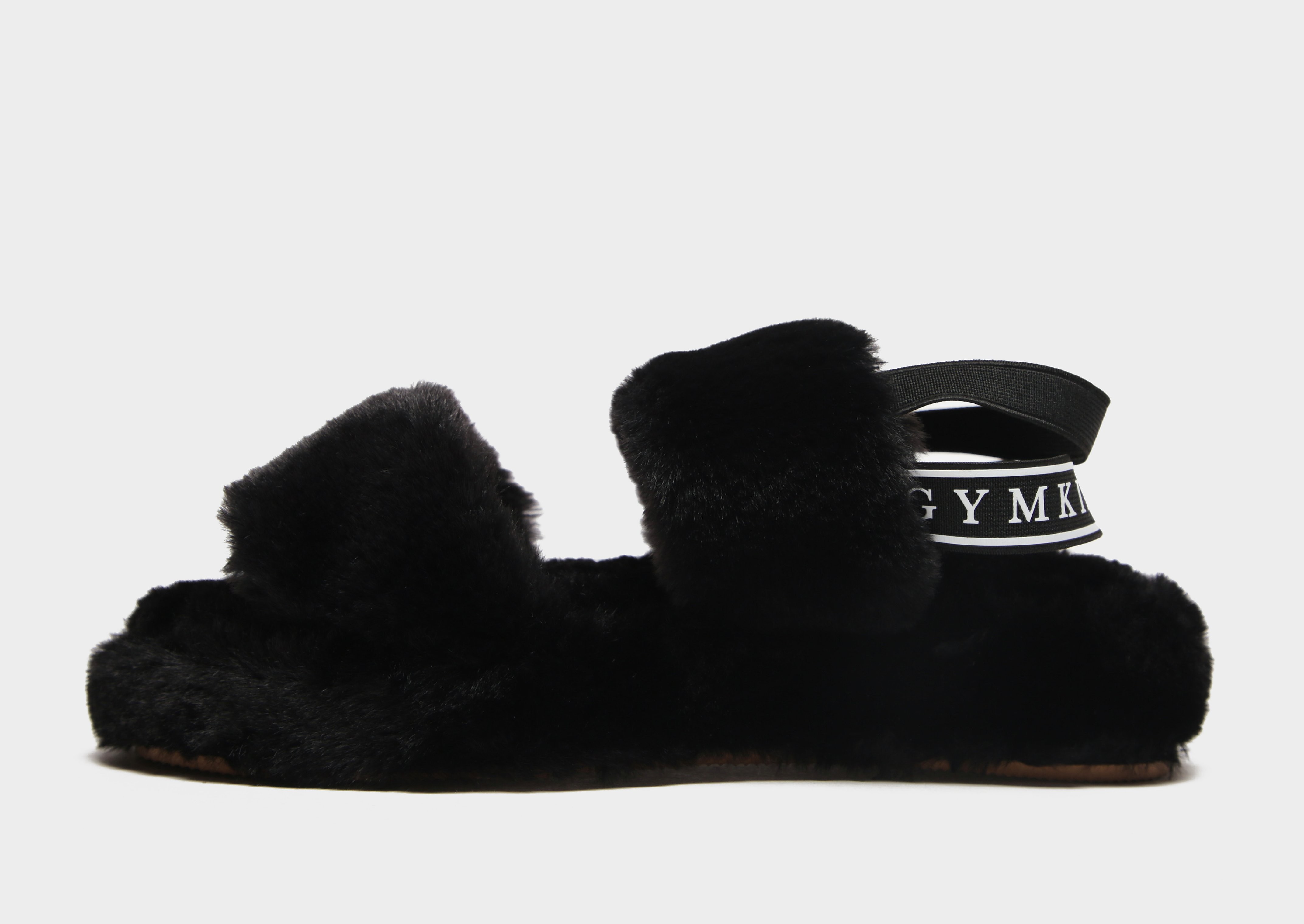 

Gym King Fur Slippers Women's - Black, Black