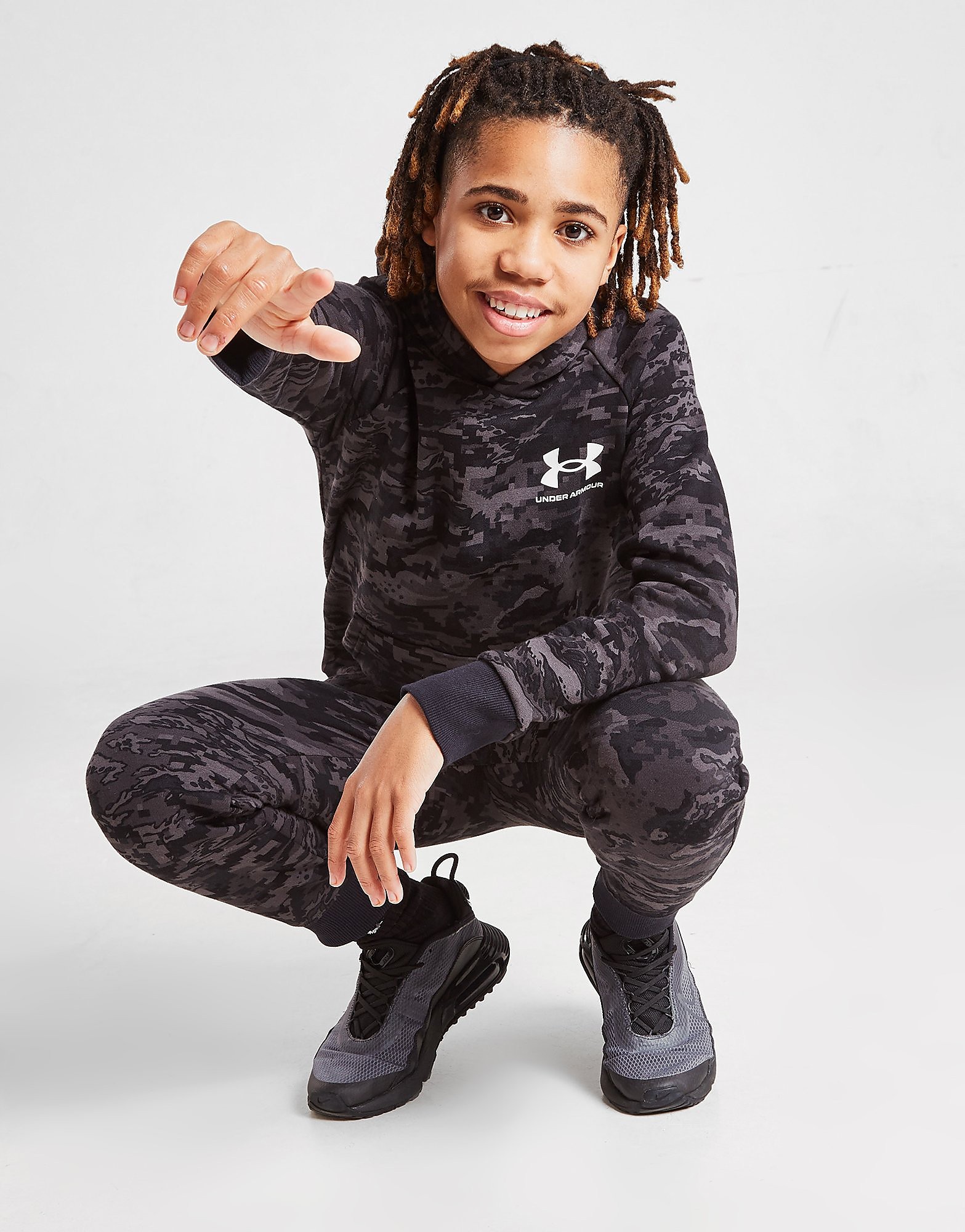 

Under Armour Rival Fleece Camo Hoodie Junior - Black - Kids, Black