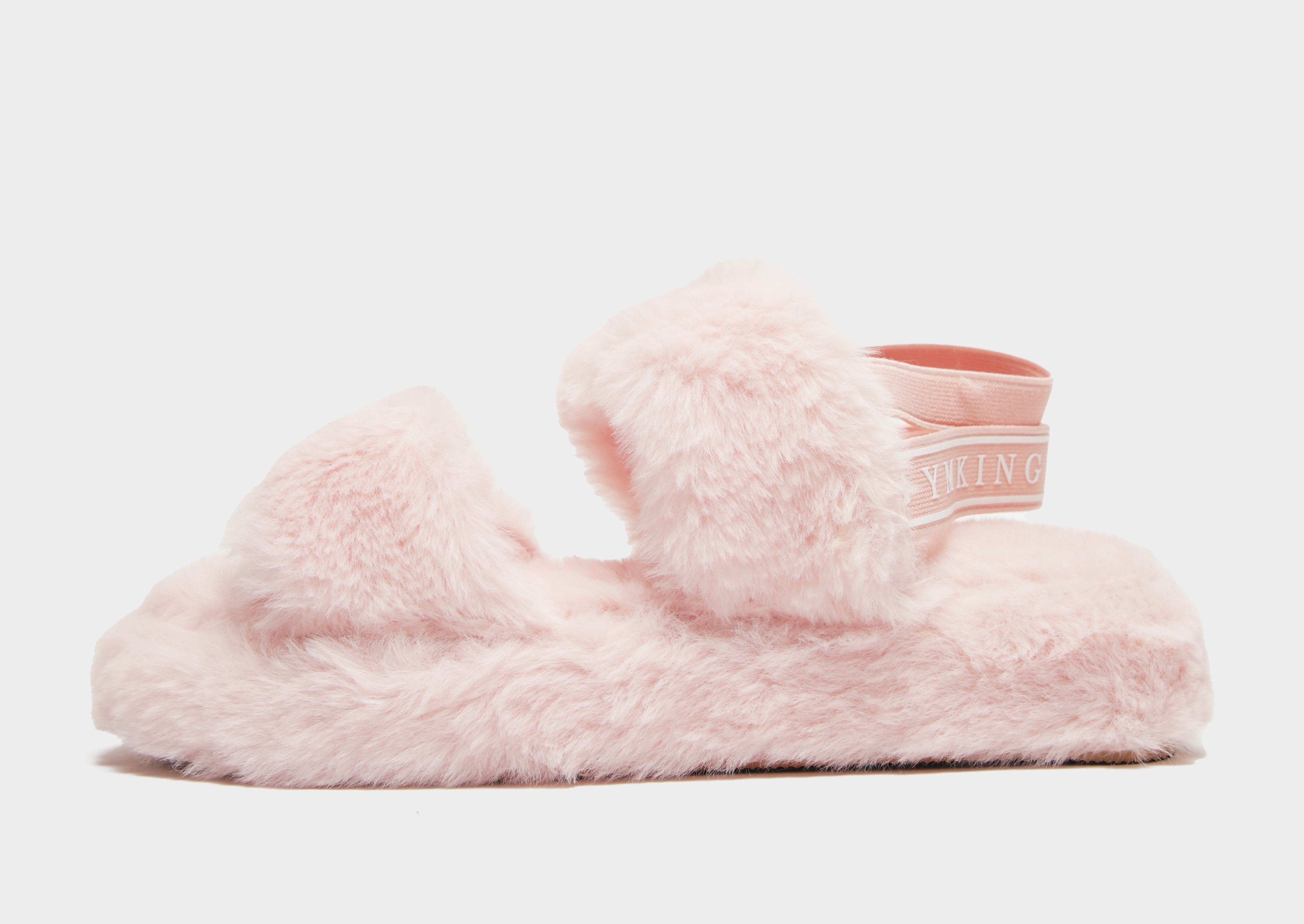 Gym King Fur Slippers Women's - Pink, Pink