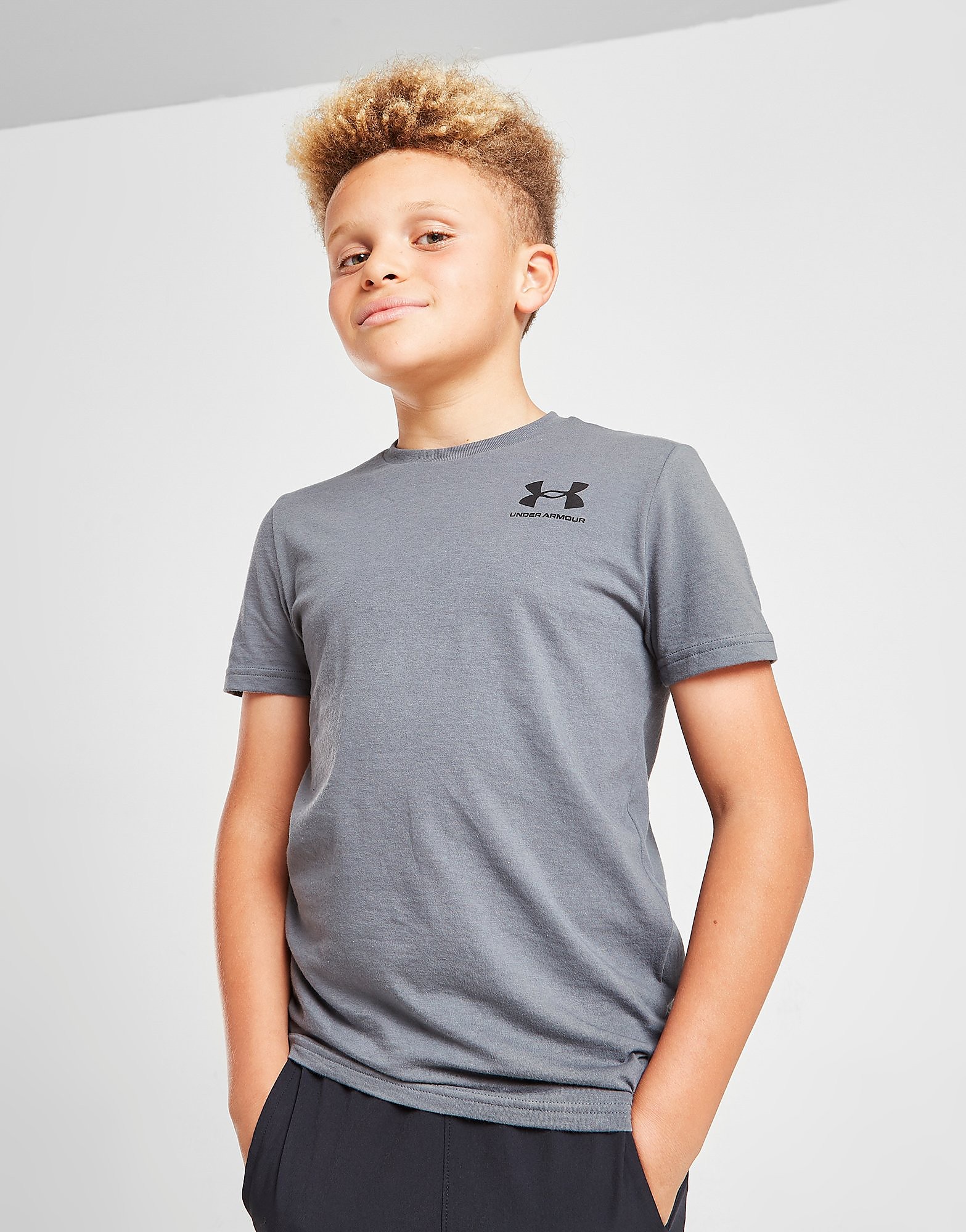 

Under Armour Sportstyle T-Shirt Junior - Grey - Kids, Grey