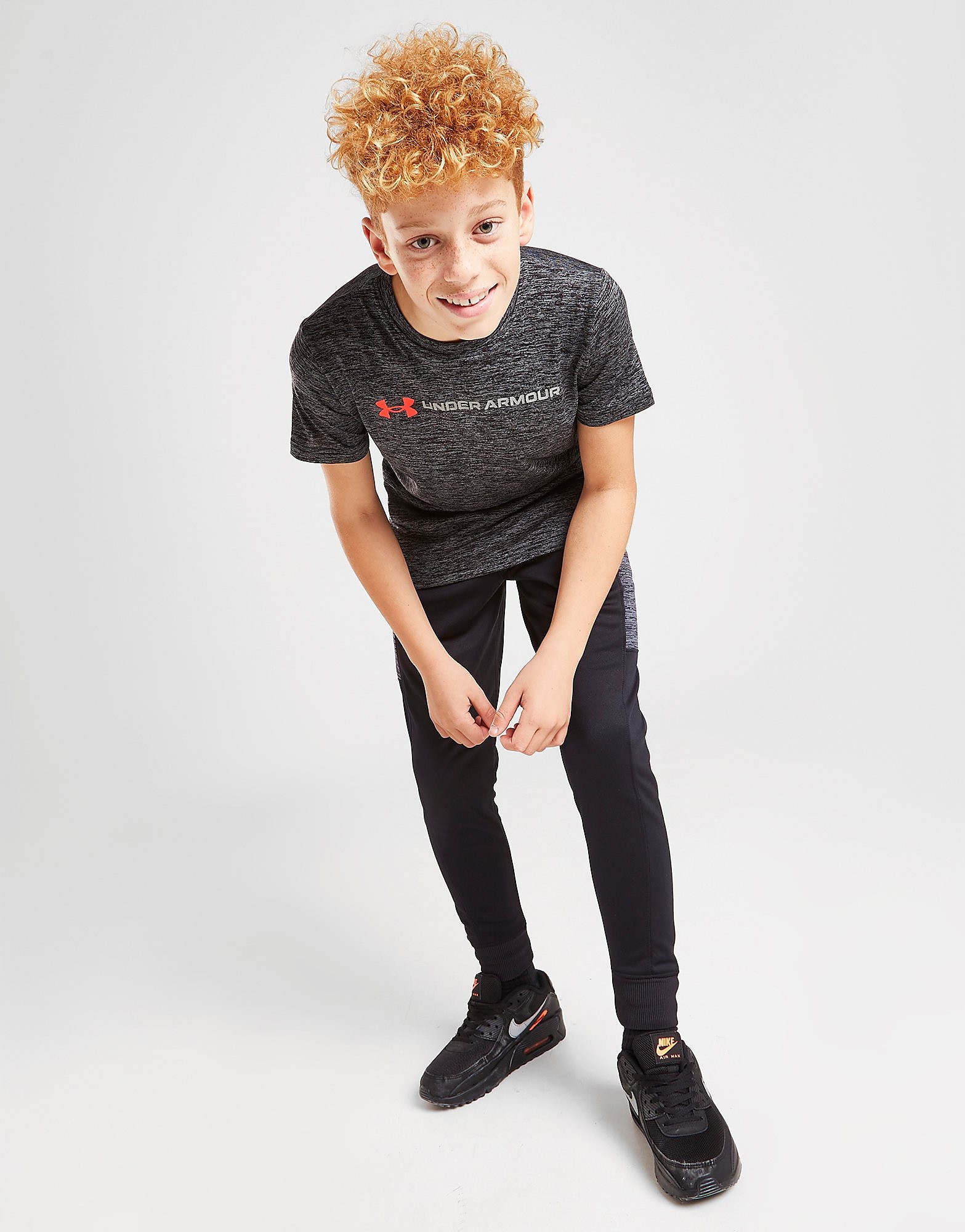 

Under Armour Tech T-Shirt Junior - Only at JD - Grey/Black - Kids, Grey/Black
