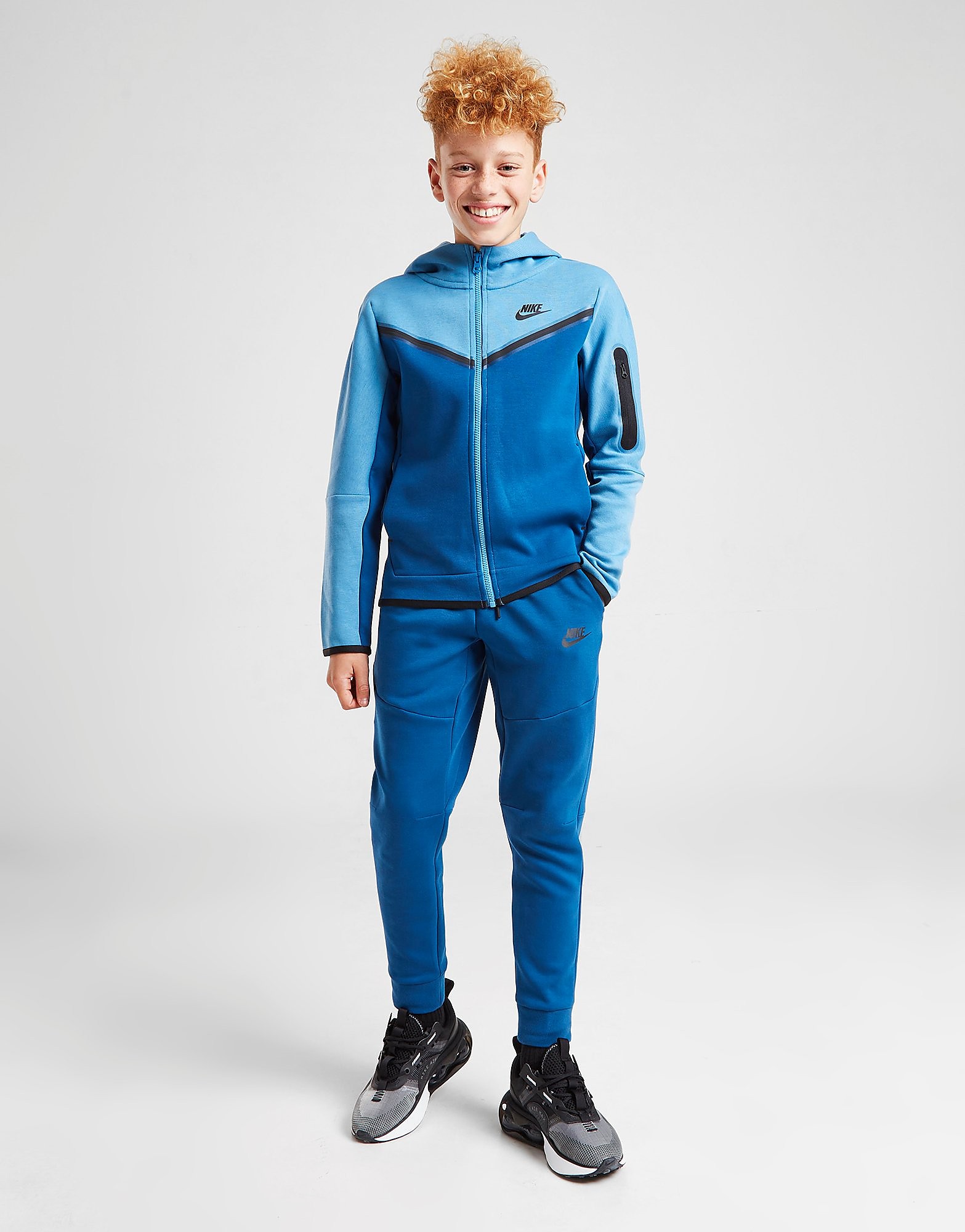 

Nike Tech Fleece Track Pants Junior - Court Blue/Black/Black - Kids, Court Blue/Black/Black