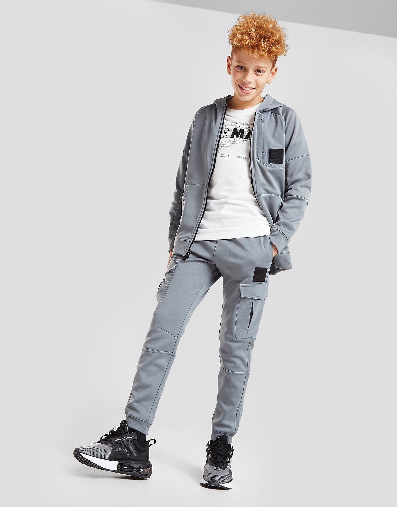 

Nike Air Max Pants Junior - Only at JD - Cool Grey/Cool Grey/Black - Kids, Cool Grey/Cool Grey/Black