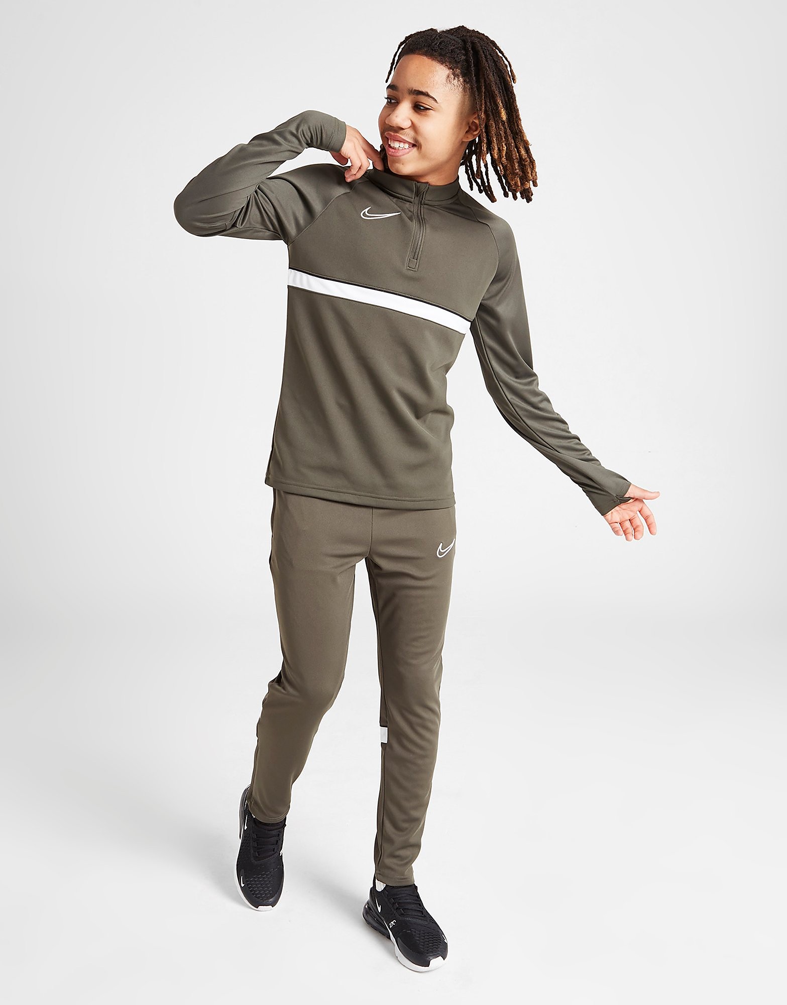 

Nike Academy 1/4 Zip Drill Top Junior - Only at JD - Black - Kids, Black