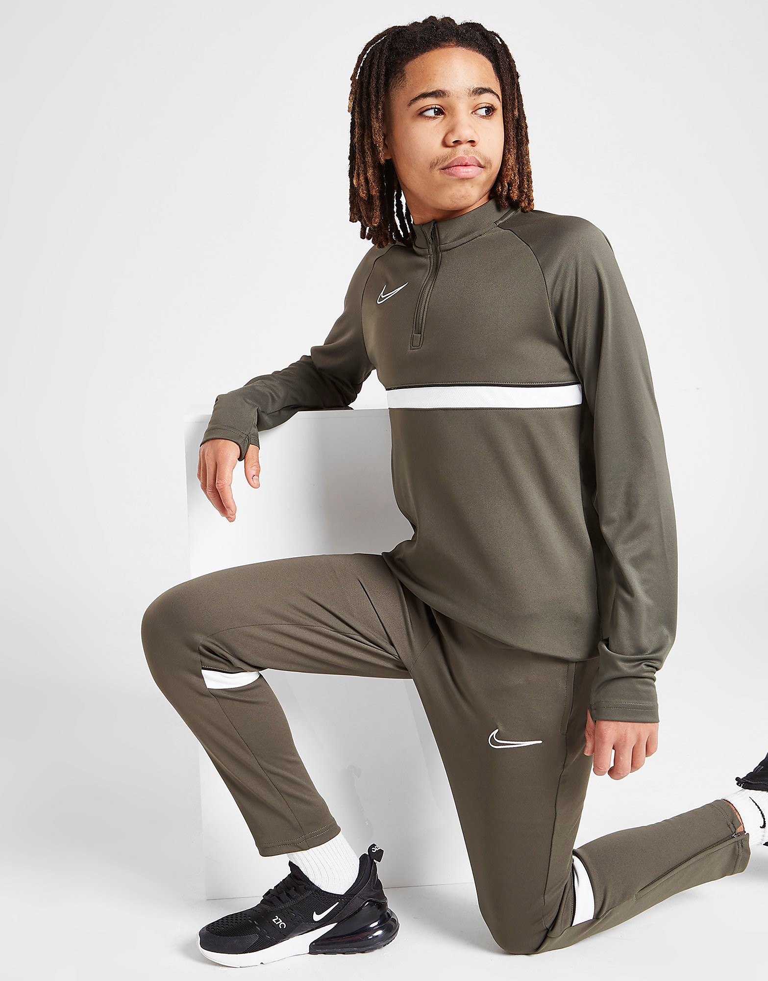 

Nike Dri-FIT Academy Track Pants Junior - Only at JD - Green - Kids, Green