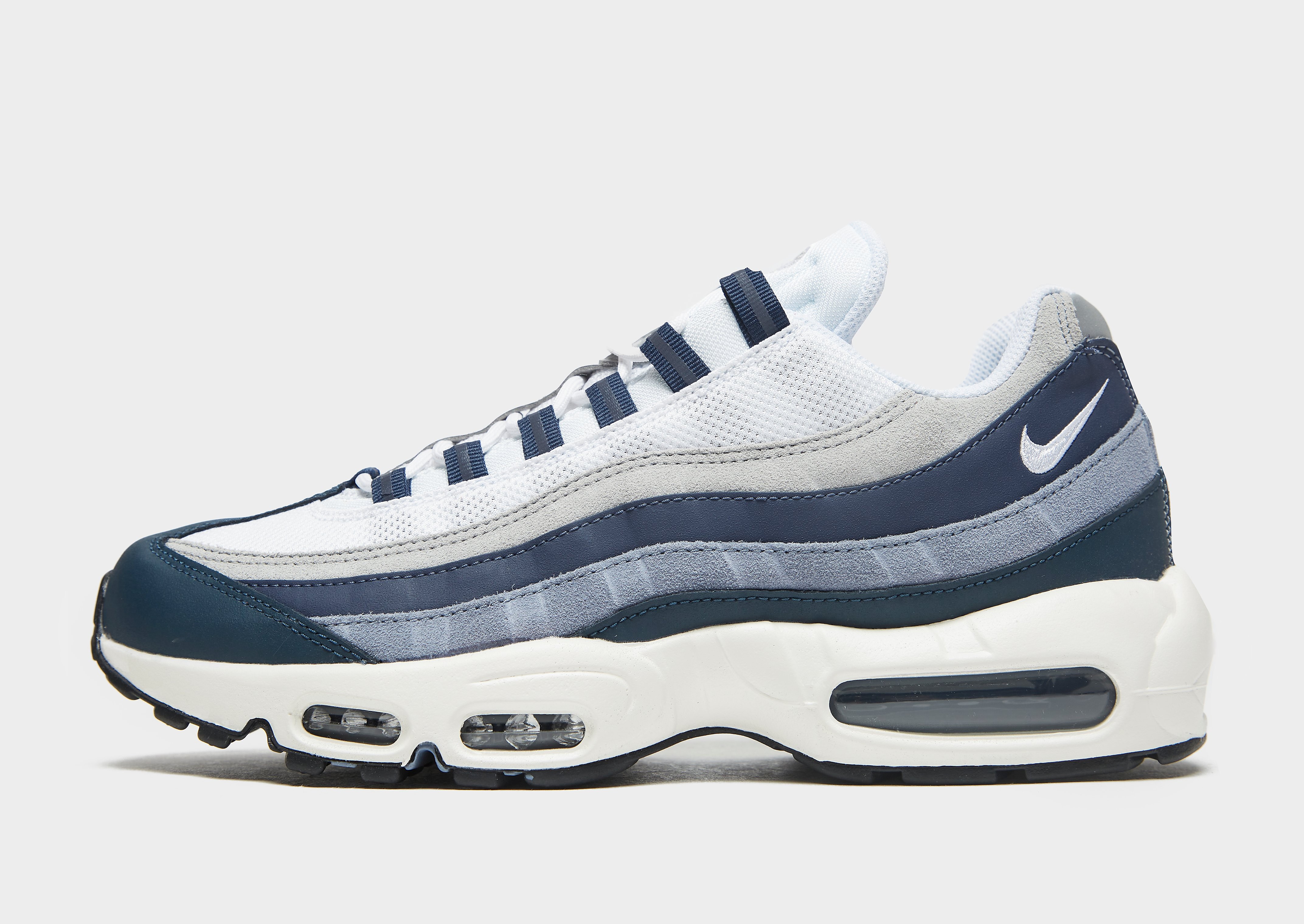 

Nike Air Max 95 - Midnight Navy/Sail/Armoury Navy/White/White - Mens, Midnight Navy/Sail/Armoury Navy/White/White