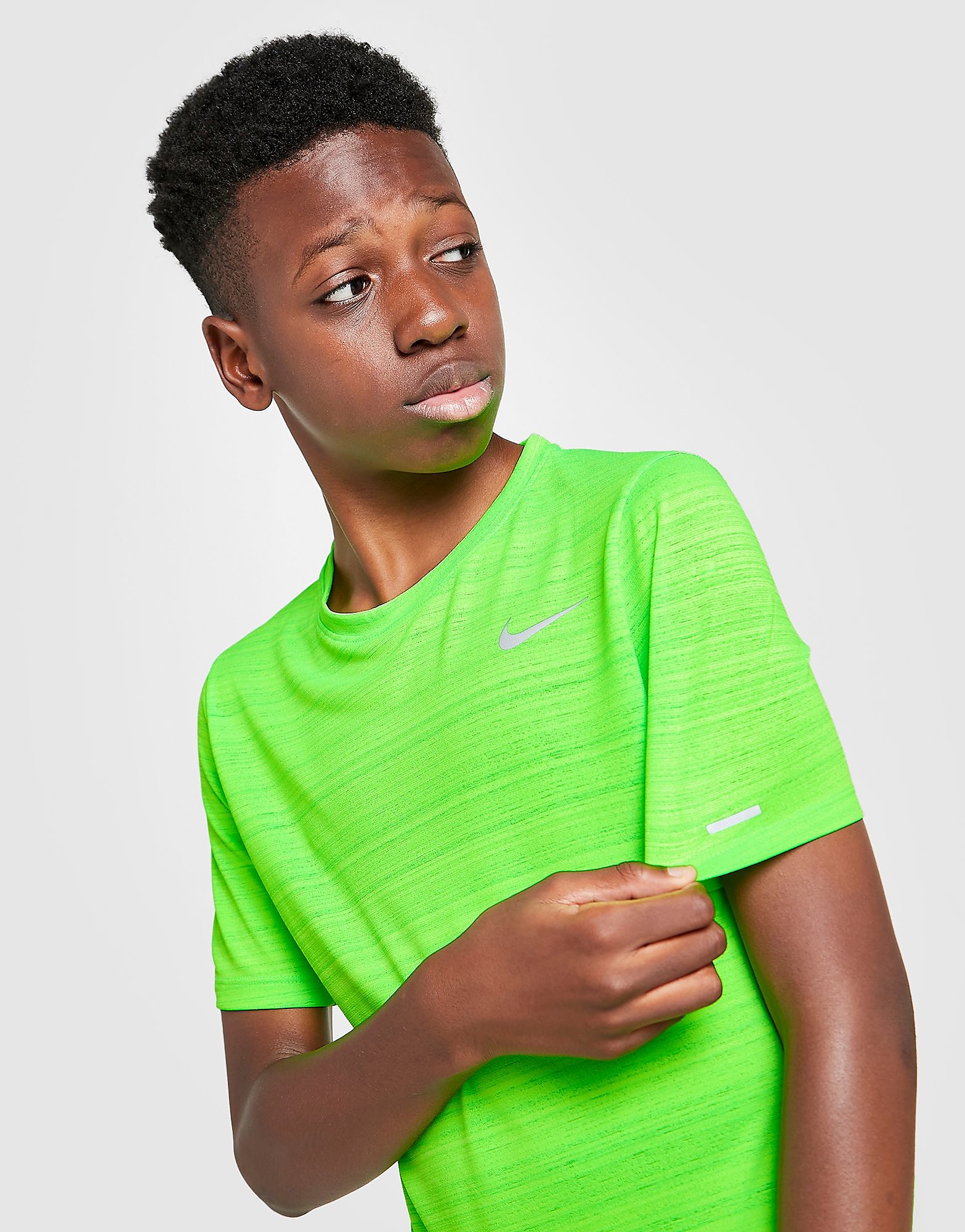 

Nike Miler T-Shirt Junior - Green Strike - Kids, Green Strike